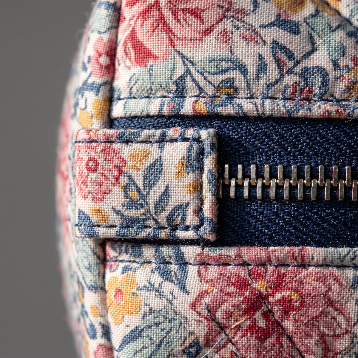 Quilted Zip Pouch Sewing Pattern PDF | Boxy Makeup Bag in 3 Sizes | Fat Quarter Friendly | Beginner Zipper Pouch