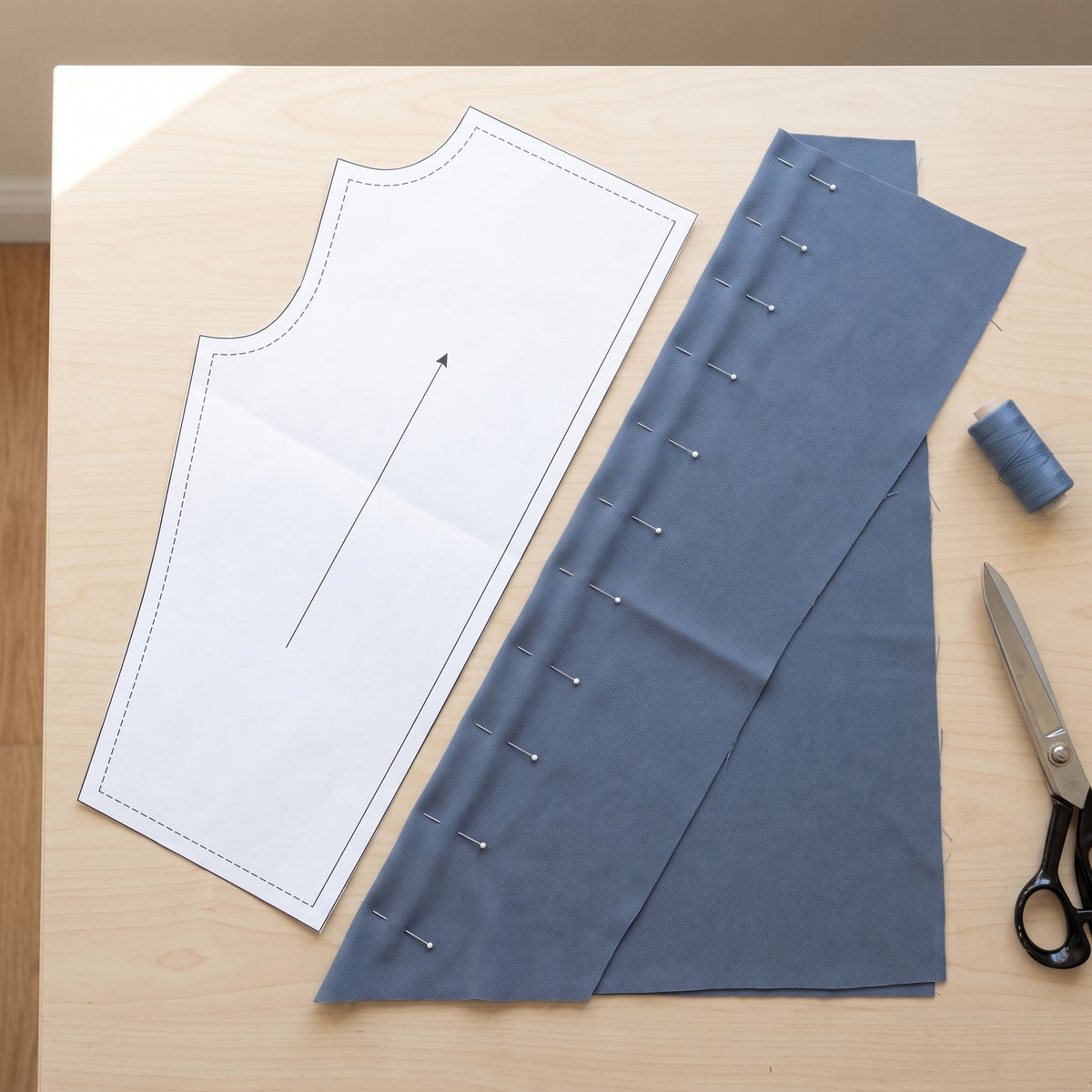 Asymmetric Crop Top PDF Sewing Pattern | XS-3XL | A4, A0 & US Letter