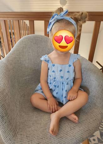 Baby Girl Heart Print Ruffle Peplum Top & Shorts Set – Instant Download PDF Sewing Pattern