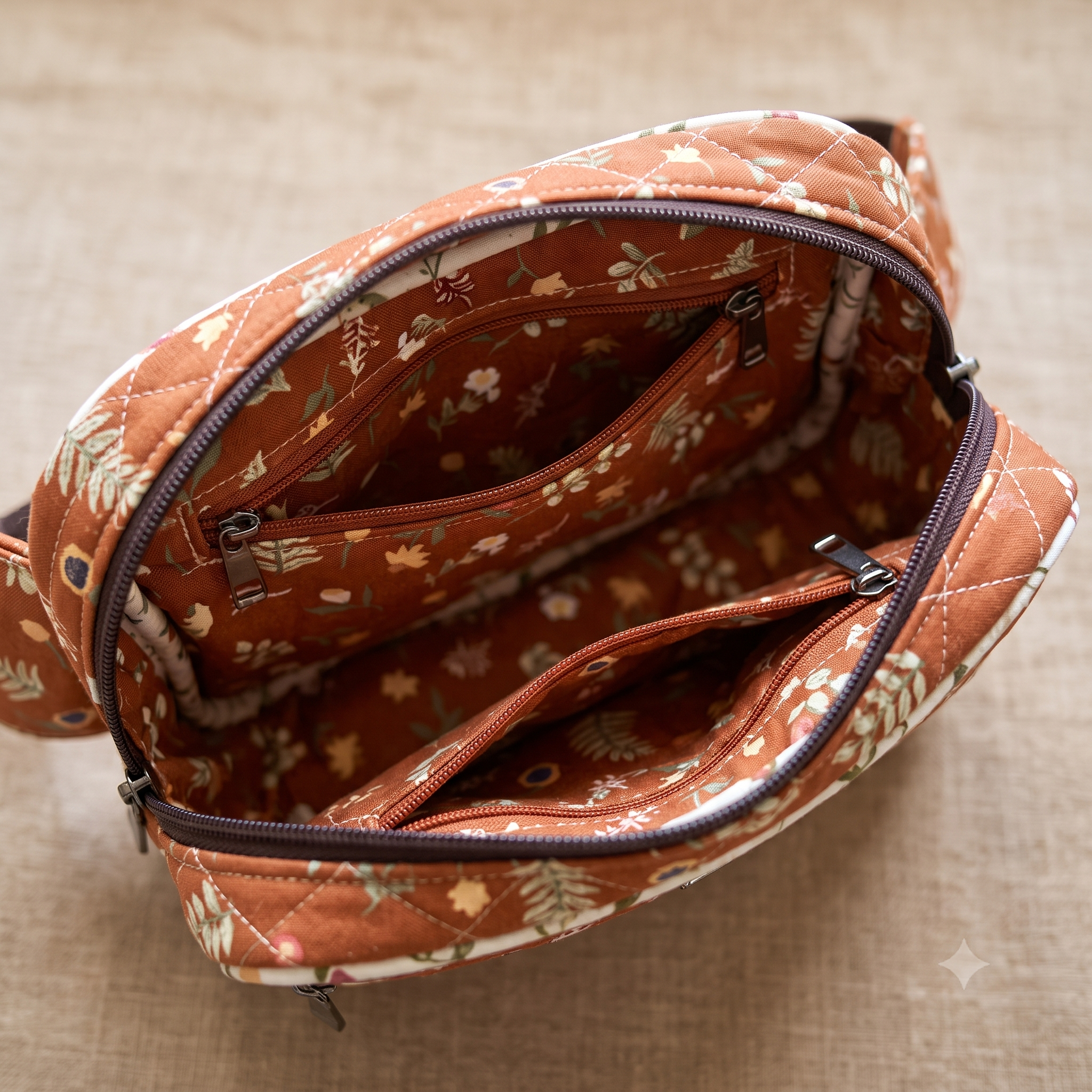 Belt Bag PDF Sewing Pattern, Quilted Bum Bag Pattern, 2 Sizes Fanny Pack Pattern, Adjustable Waist Bag Instant Download