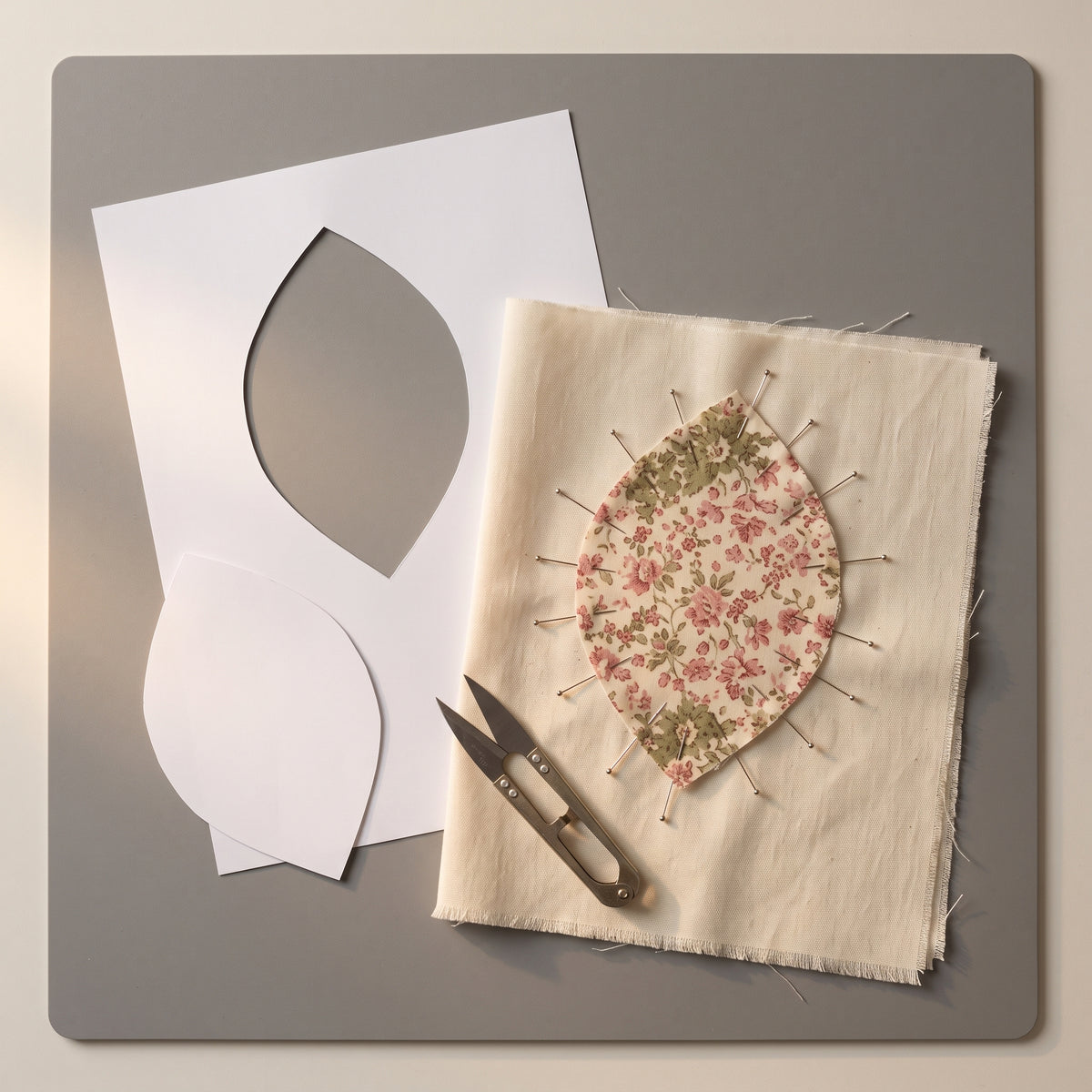 Cathedral Window Style Quilt Pattern PDF, Queen Coverlet, Appliqué