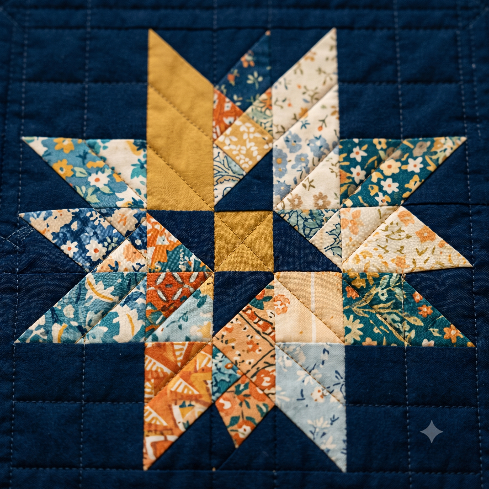 Celestial Stars Quilt Pattern PDF | Modern Star Quilt Pattern | Geometric Patchwork Quilt | Beginner Friendly | Instant Download