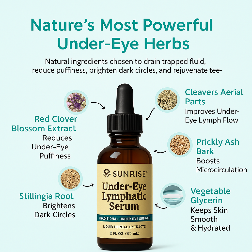 Sunrise – Naturally Activates Drainage to Restore Under-Eye Balance From the Inside Out