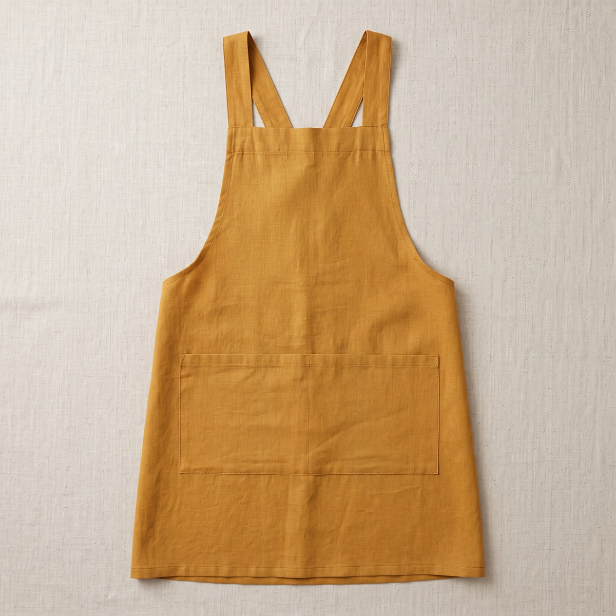 Cross Back Apron Sewing Pattern | Japanese Pinafore Apron, No Neck Strap | Deep Pockets | A0, A4 & US Letter | Instant PDF
