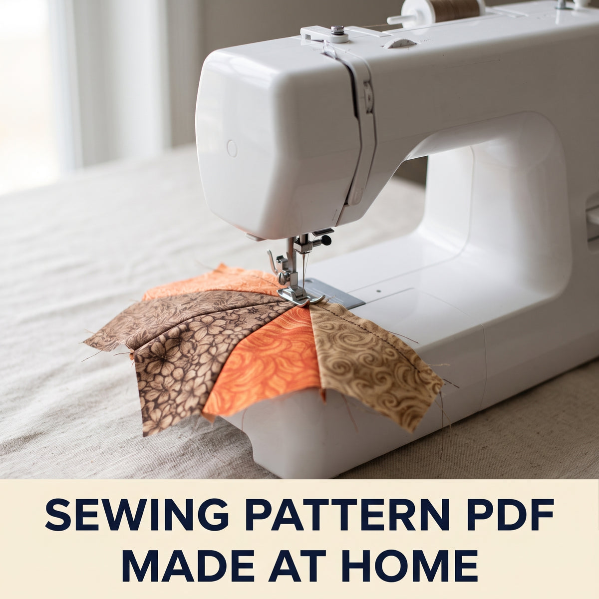 Dresden Turkey Table Topper Sewing Pattern PDF – 21 inch Round Thanksgiving Centrepiece