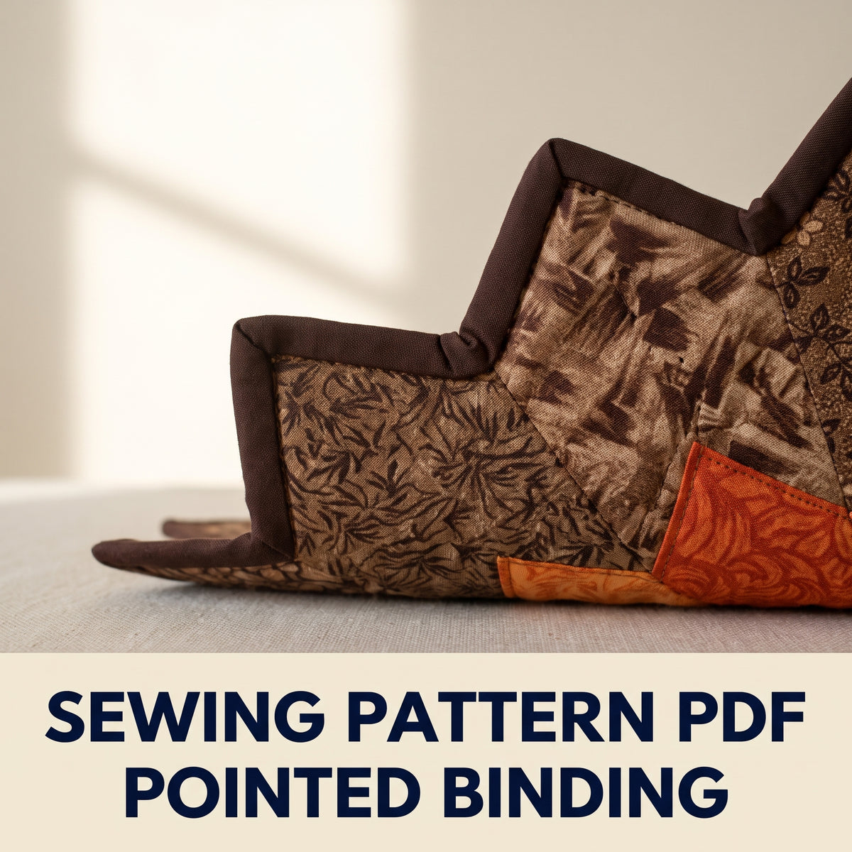 Dresden Turkey Table Topper Sewing Pattern PDF – 21 inch Round Thanksgiving Centrepiece