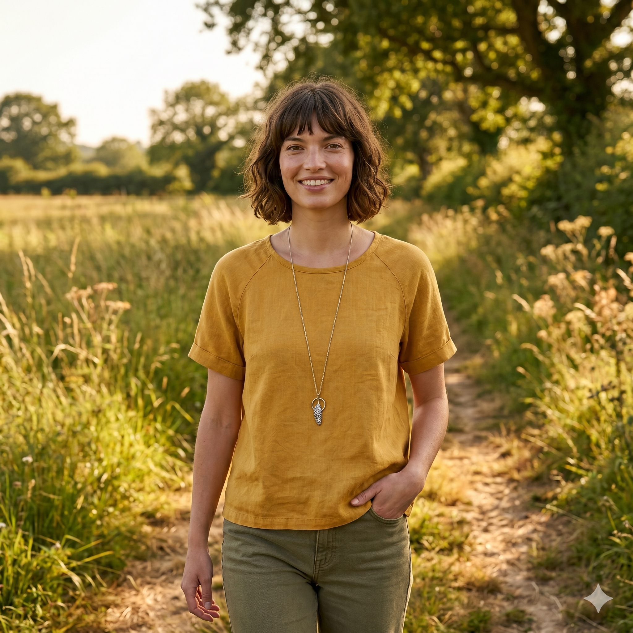 Easy Raglan Sleeve Blouse Sewing Pattern | Casual Top PDF (Sizes 32-56)