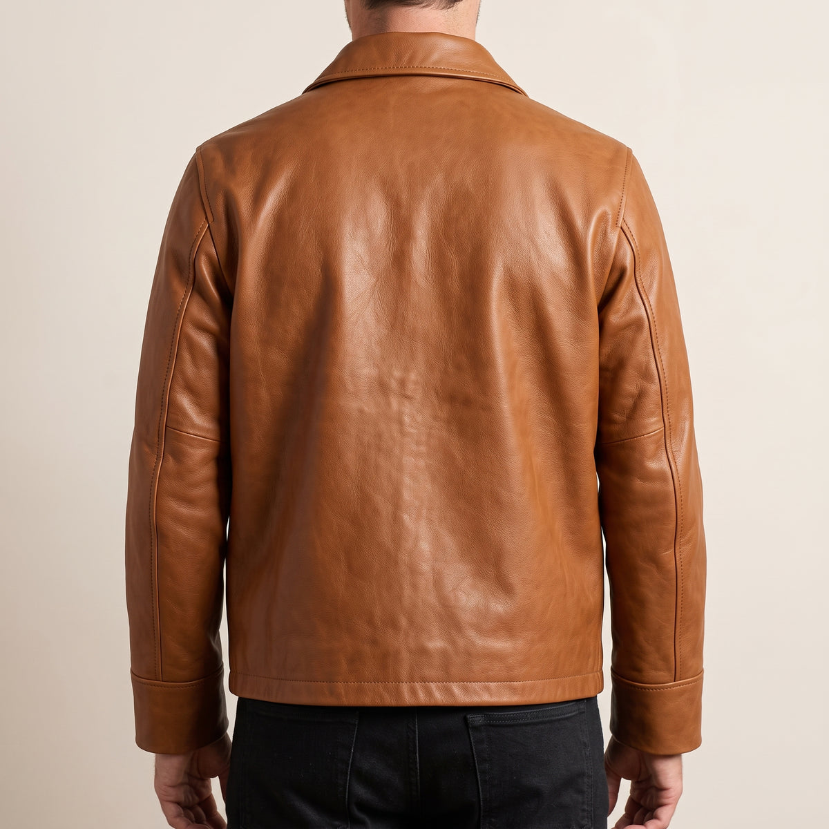 Leather Jacket Sewing Pattern PDF | Unisex Zip Front Jacket for Faux or Real Leather | Sizes XS-2XL | A0 & A4 Download