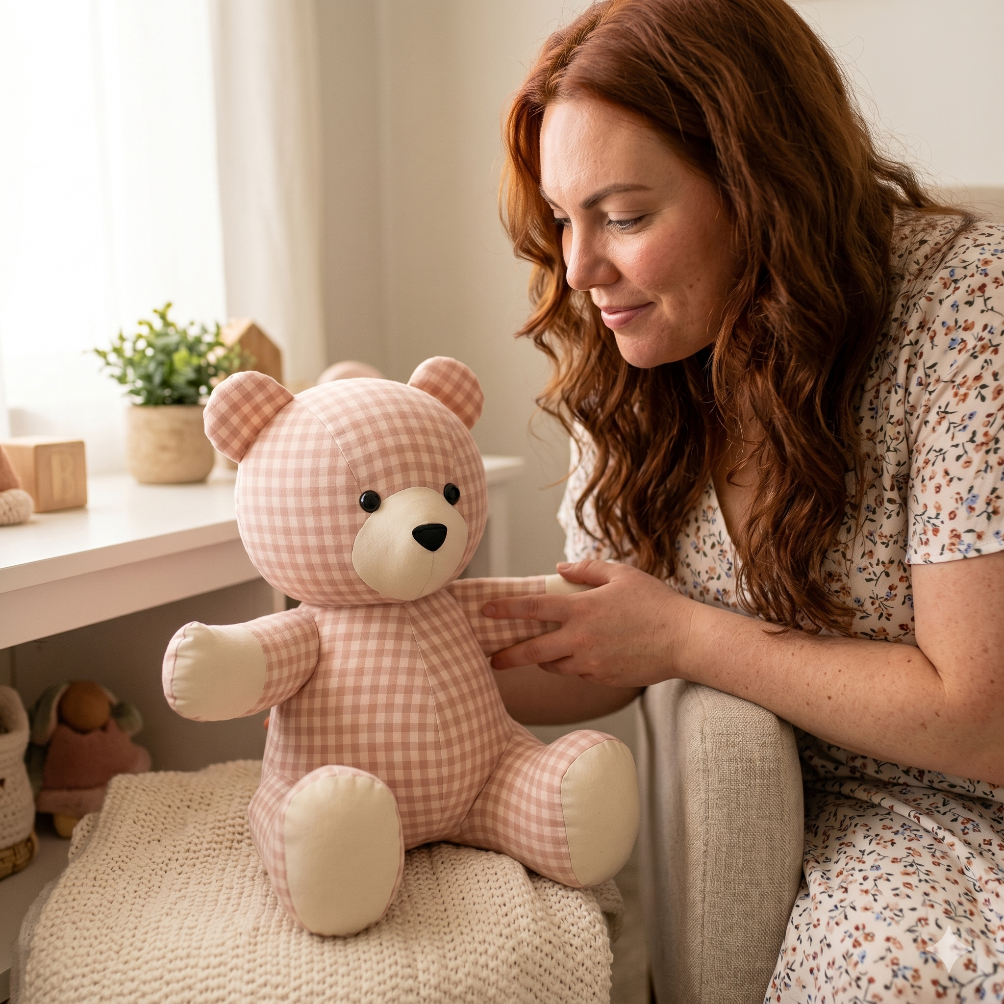 Memory Bear Sewing Pattern PDF | Keepsake Teddy Bear from Clothes