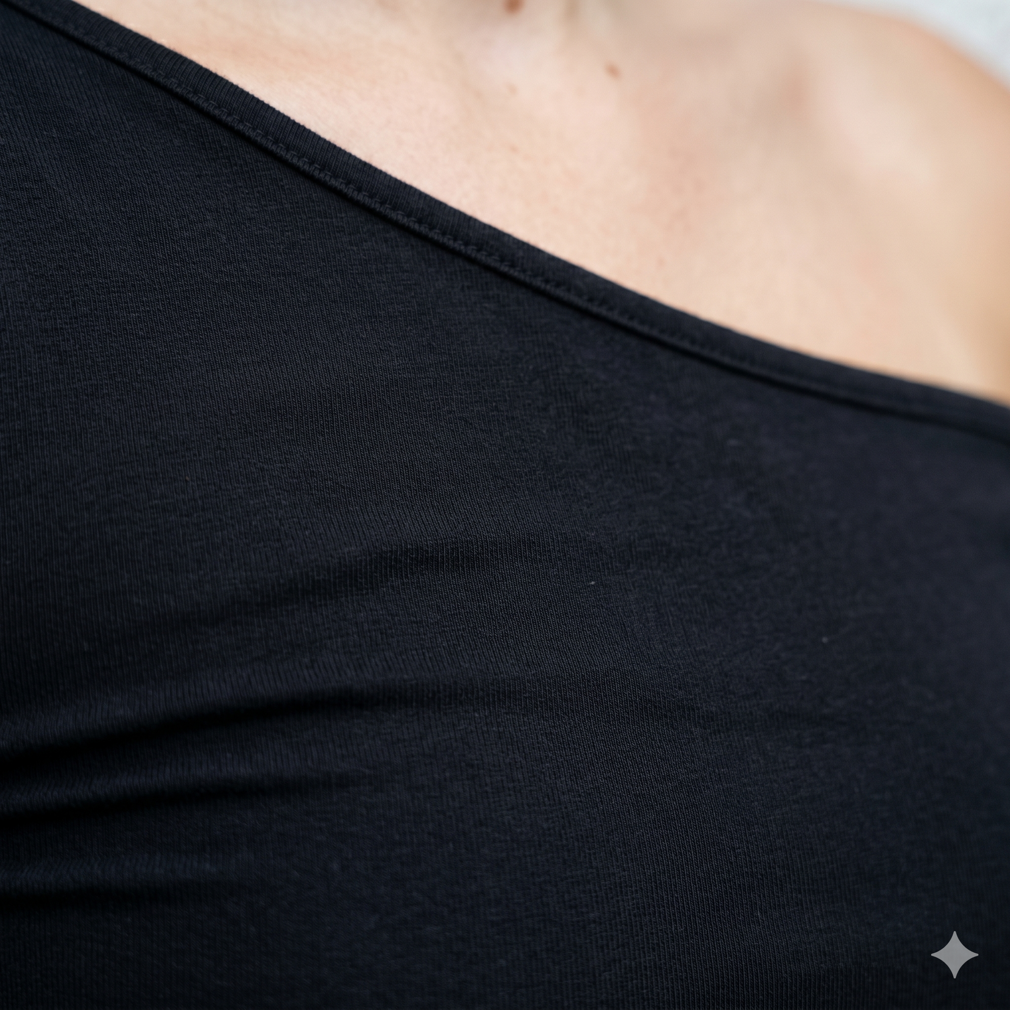 Asymmetrical One-Shoulder Top — Sewing Pattern (PDF) | Reversible Knit Top