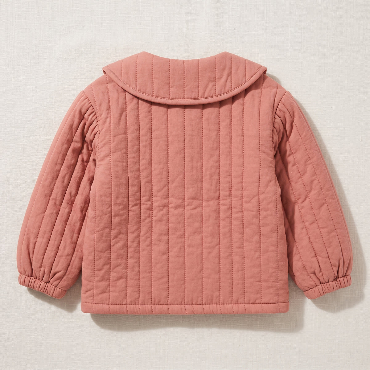 Girls Quilted Jacket Sewing Pattern | Peter Pan Collar & Puff Sleeves | 9 Sizes 6M to 10Y | A0, A4 & US Letter Layered PDF