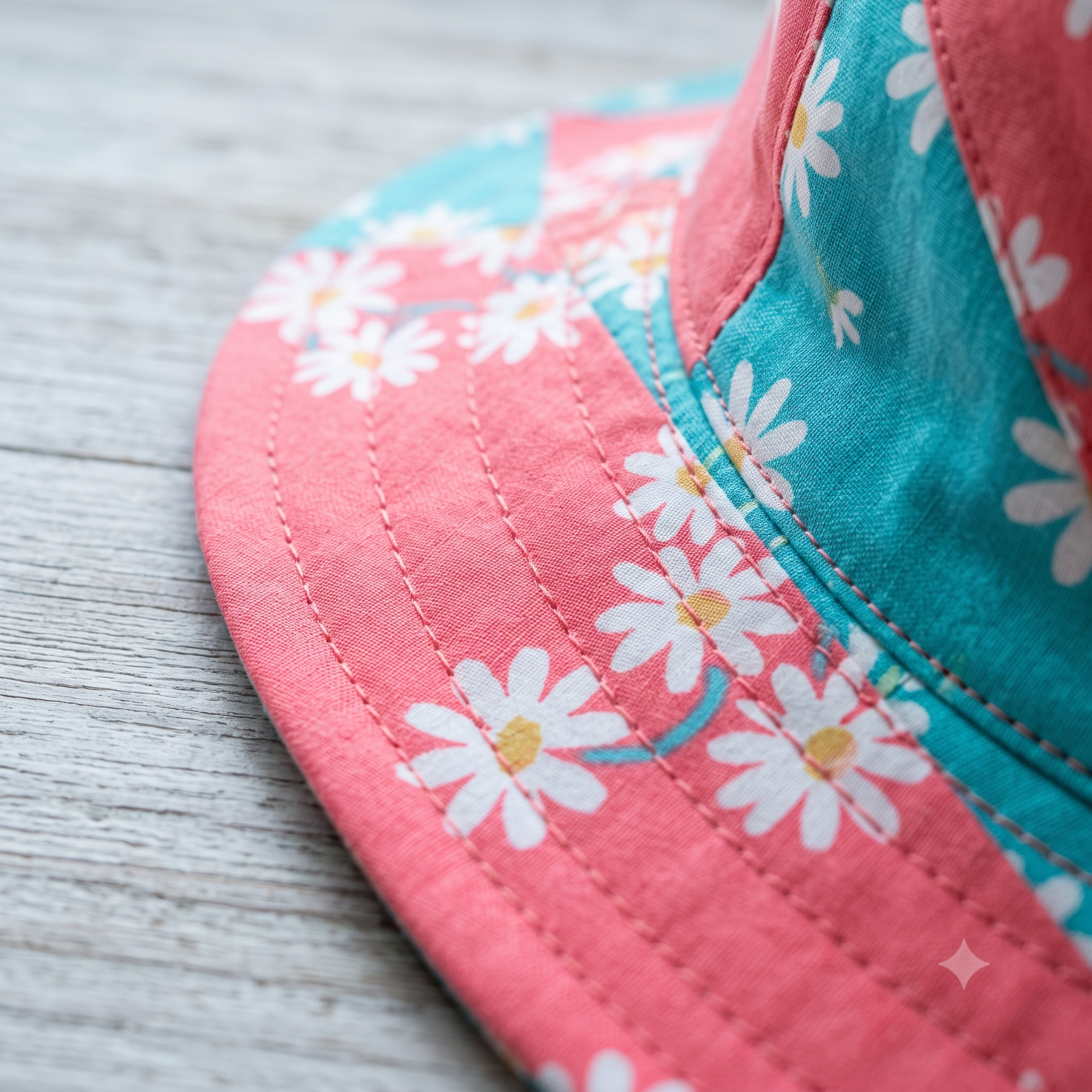 Bucket Hat Sewing Pattern | Reversible Patchwork Sun Hat PDF | Scrap Fabric Project | 2 Hats in 1 | Sizes S-M-L | A4 A0 US Letter