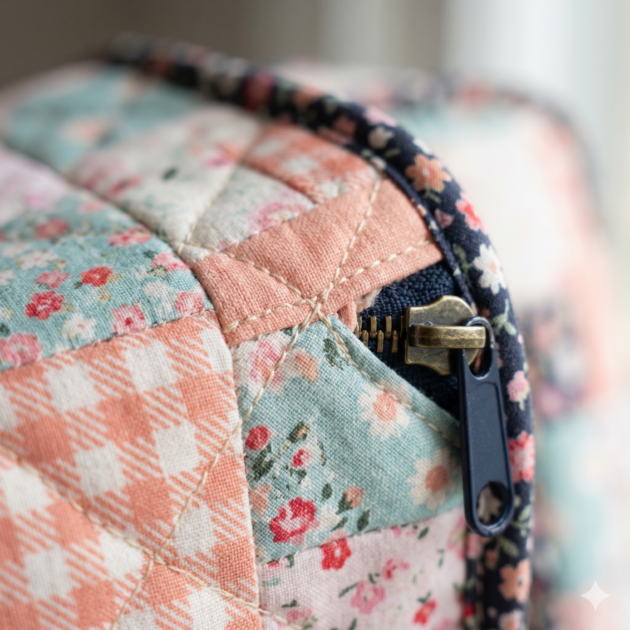 š§³ Patchwork Quilted Travel Bag Sewing Pattern