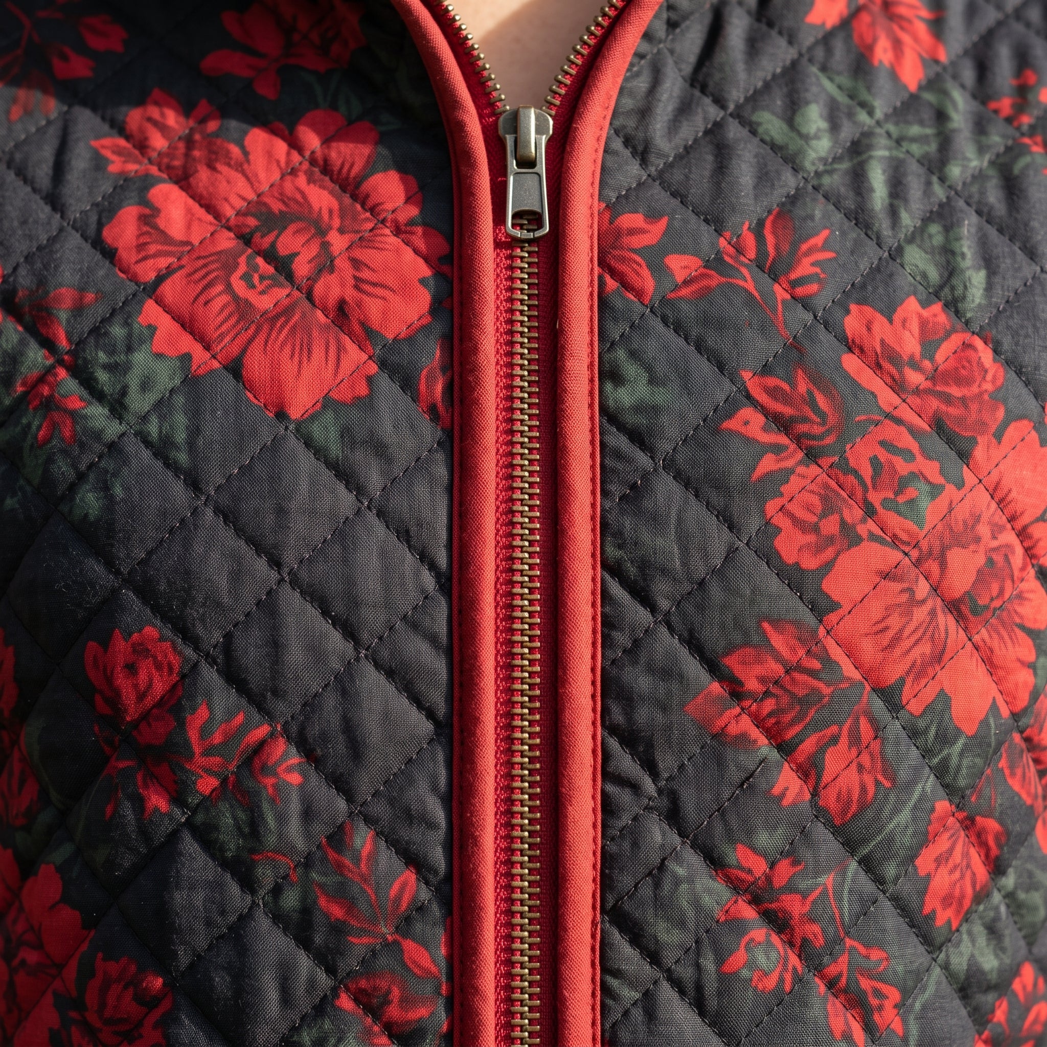 Quilted Hooded Jacket Sewing Pattern | Zip Front Jacket with Piping & Patch Pockets | Sizes XXS-4XL | A4, US Letter & A0 PDF