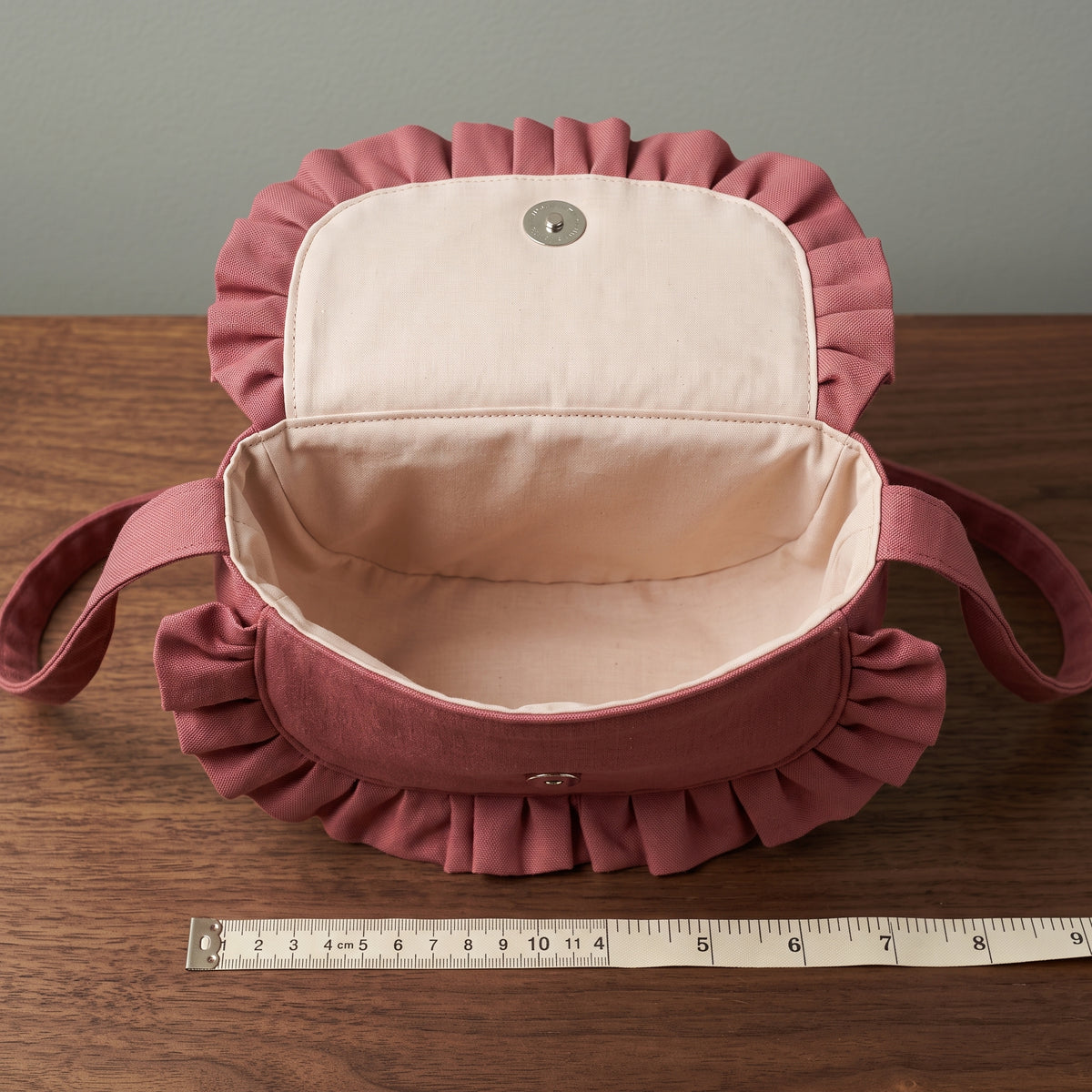 Girls Ruffle Bag Sewing Pattern PDF | Kids Crossbody | Beginner