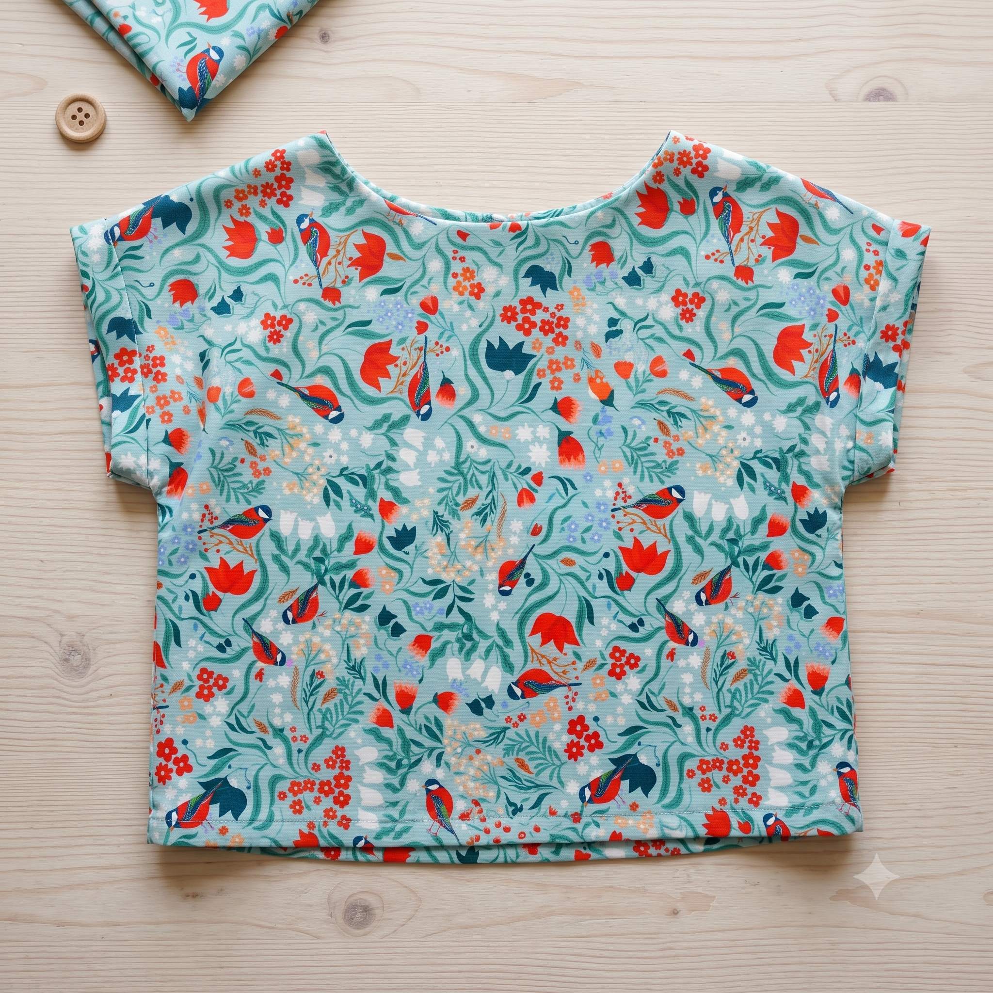 Kids Top PDF Sewing Pattern, Girls Blouse Sewing Pattern, Children's Boxy Top Pattern, Ages 2-16 Instant Download