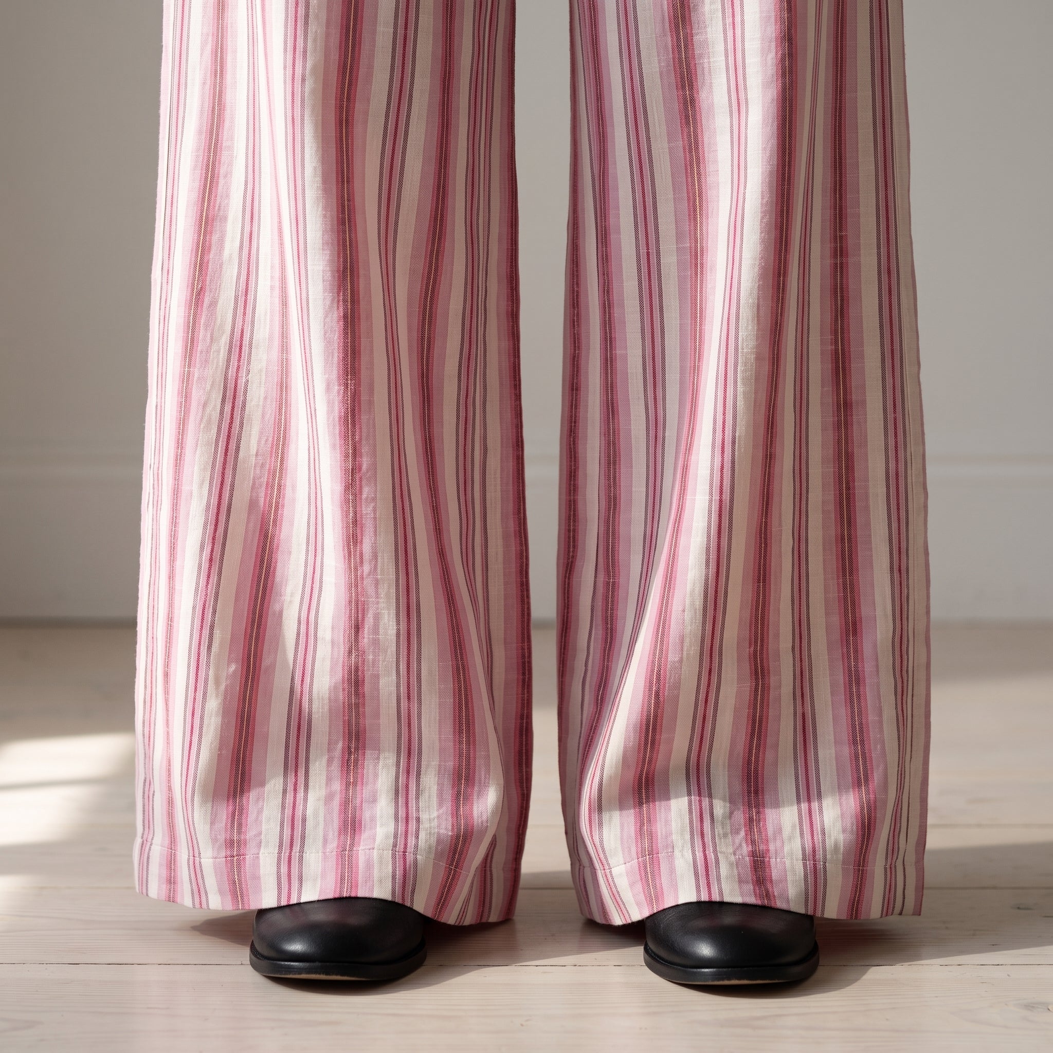Wide Leg Trousers Sewing Pattern | Low Waist Palazzo Pants with Tie Detail | Sizes XS-XXXL | A0, A4 & US Letter PDF Download