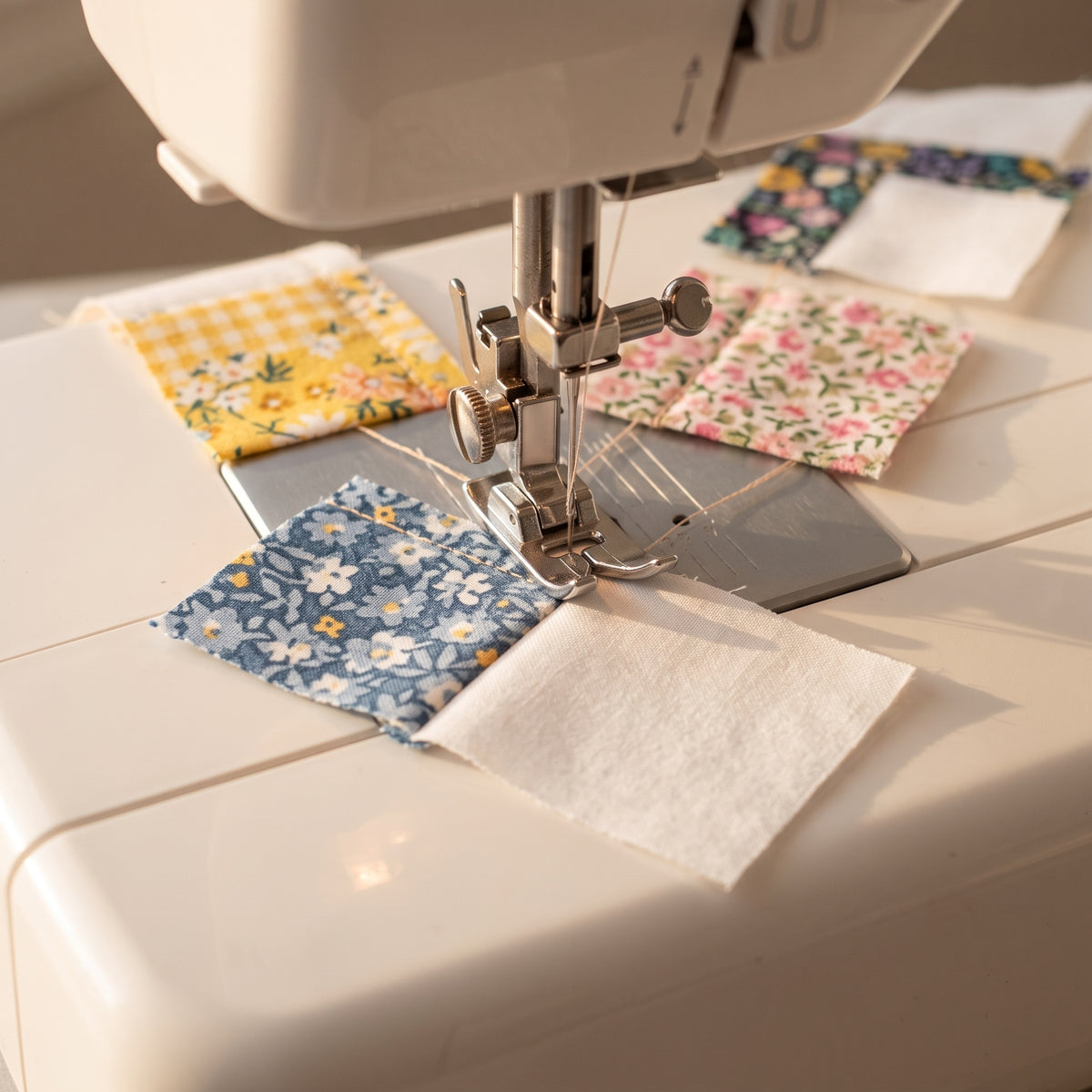 Modern Patchwork Quilt Pattern PDF | Queen Bed Quilt | Fat Quarter