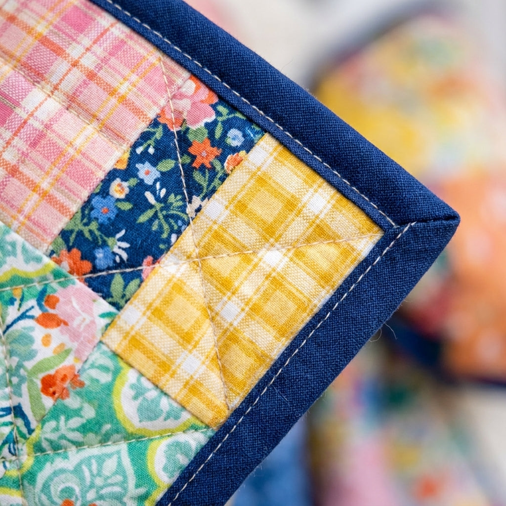 🎀 Patchwork Quilted Bow Sewing Pattern