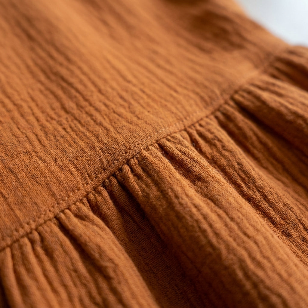 🍂 Rust Dress Sewing Pattern