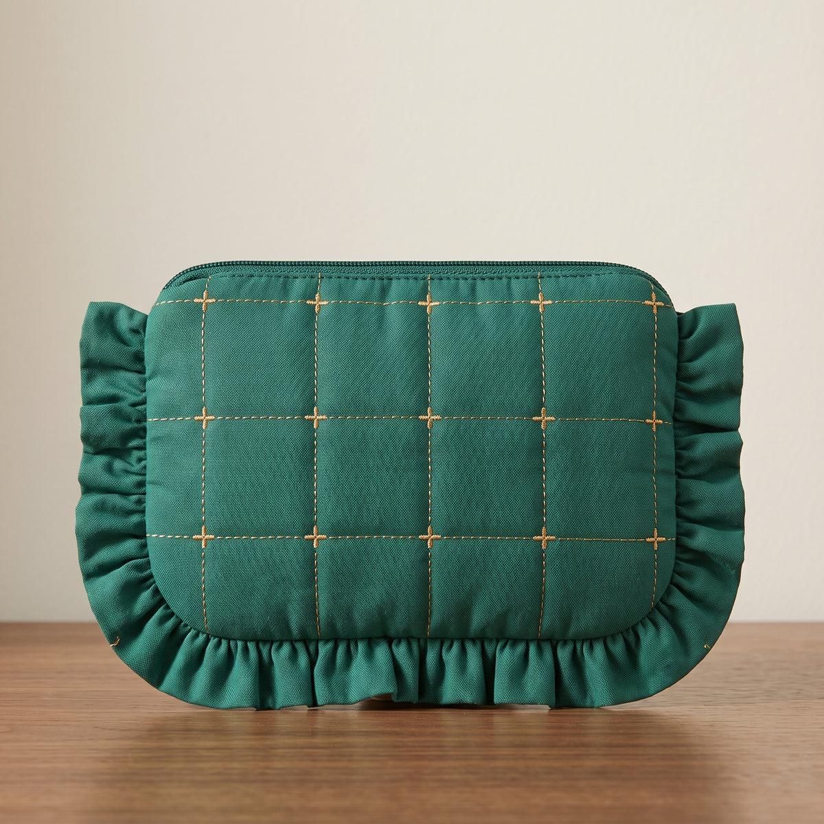 Ruffle Zipper Pouch Sewing Pattern PDF, 3 Sizes, Frill Makeup Bag