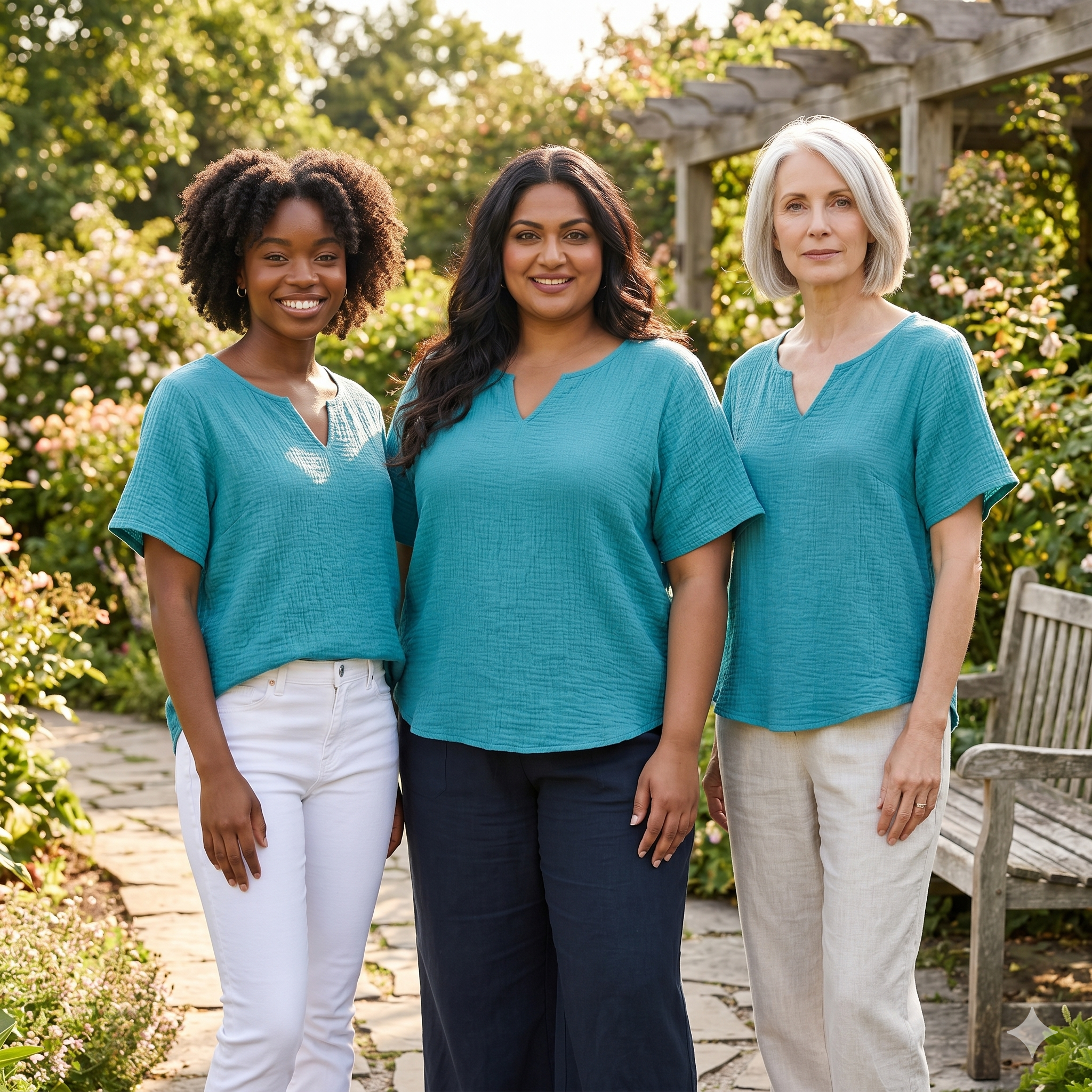 Simple Summer Notch Top, pdf Sewing Pattern, Beginner Friendly, sizes S-5XL, A4,A3,A0,Letter, English and Afrikaans instructions