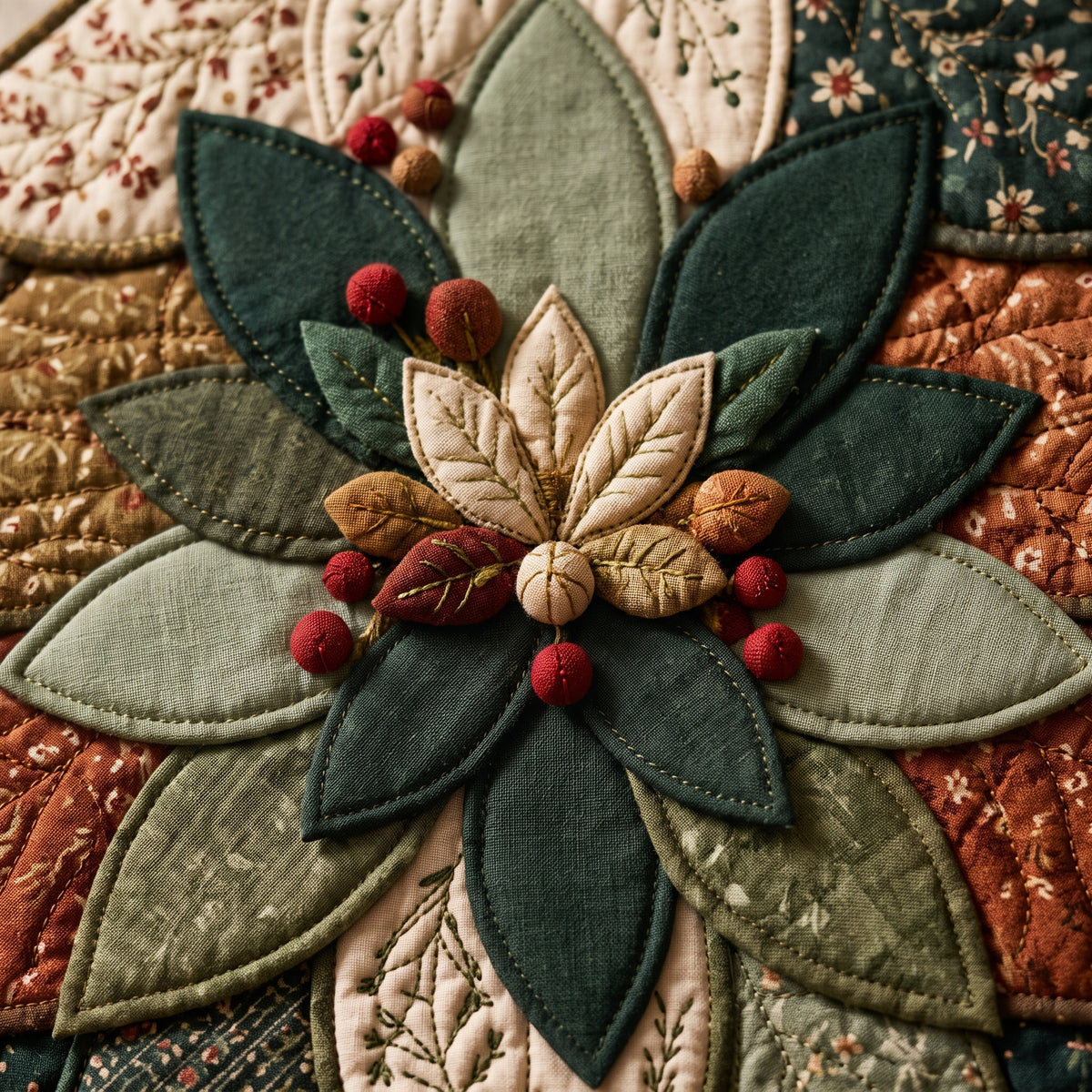 Christmas Tree Wall Hanging Quilt Pattern PDF | Applique Wall Art & Door Decor, A4 & US Letter