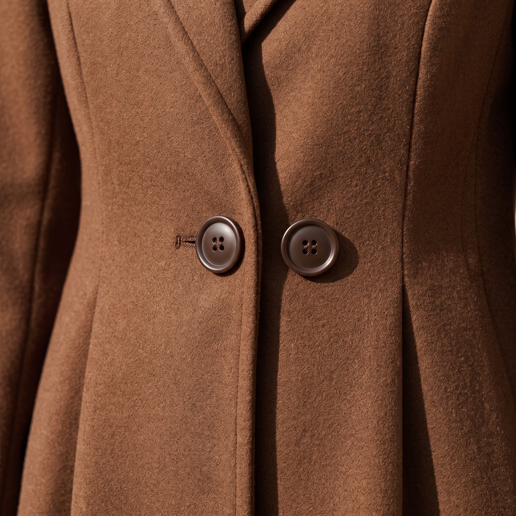 Womens Coat Sewing Pattern | Long Tailored Wool Coat, Notched Collar & Princess Seams | Sizes XS-XXXXL | A4, US Letter & A0 PDF