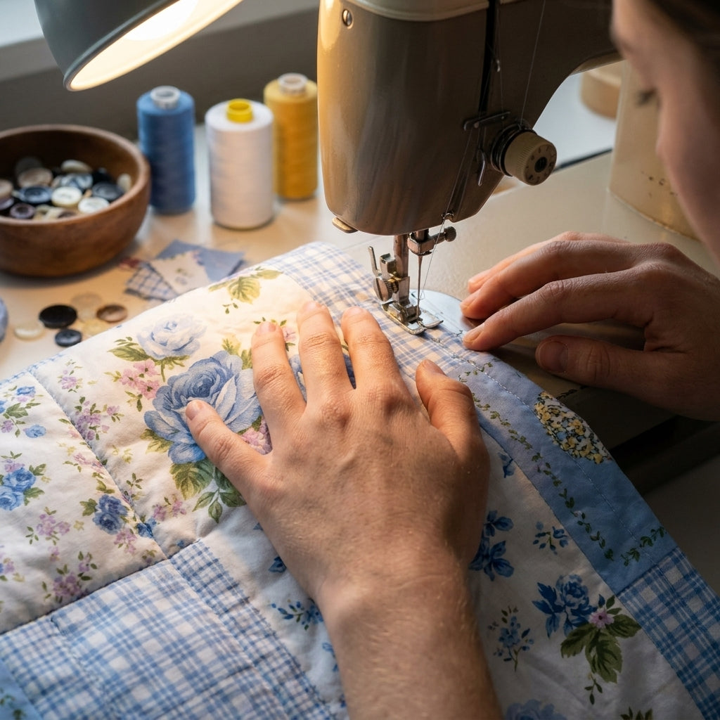 🧥 Patchwork Quilted Jacket Sewing Pattern