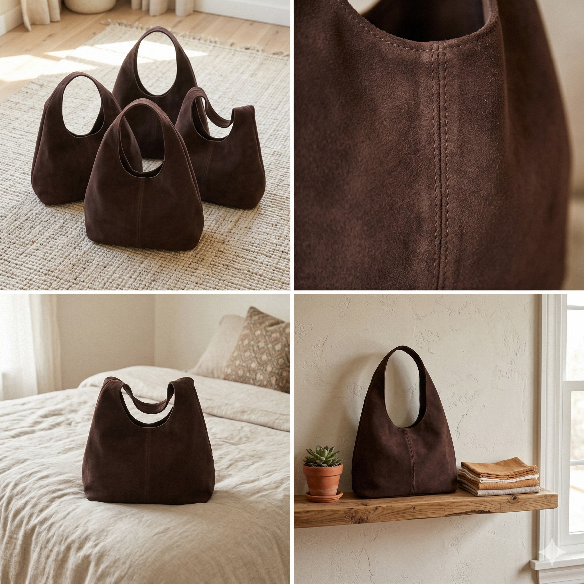 Hobo Bag Sewing Pattern | One Size | Instant Download | Easy Digital PDF | Women's Handbag | Shoulder Bag | Sewing Gift