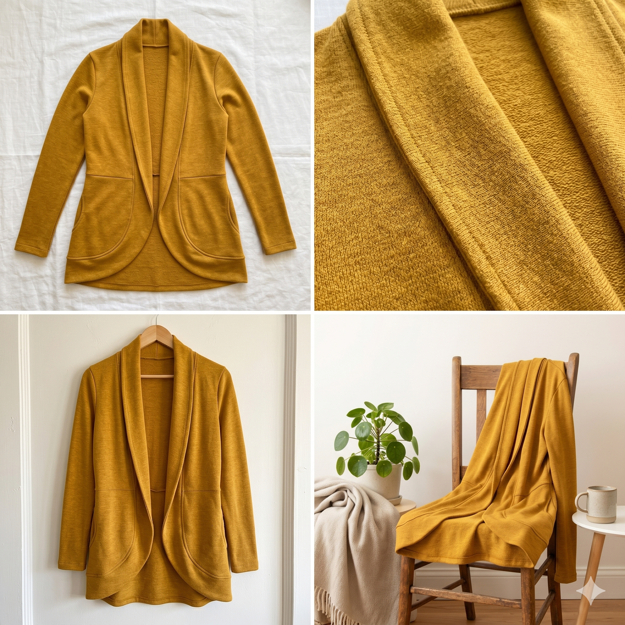 Cardigan Sewing Pattern: Beginner-Friendly PDF (Sizes XS-4XL)