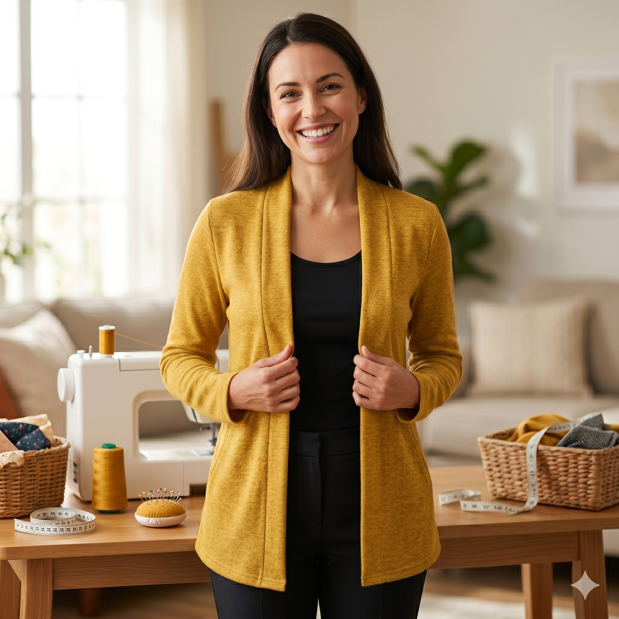 Cardigan Sewing Pattern: Beginner-Friendly PDF (Sizes XS-4XL)