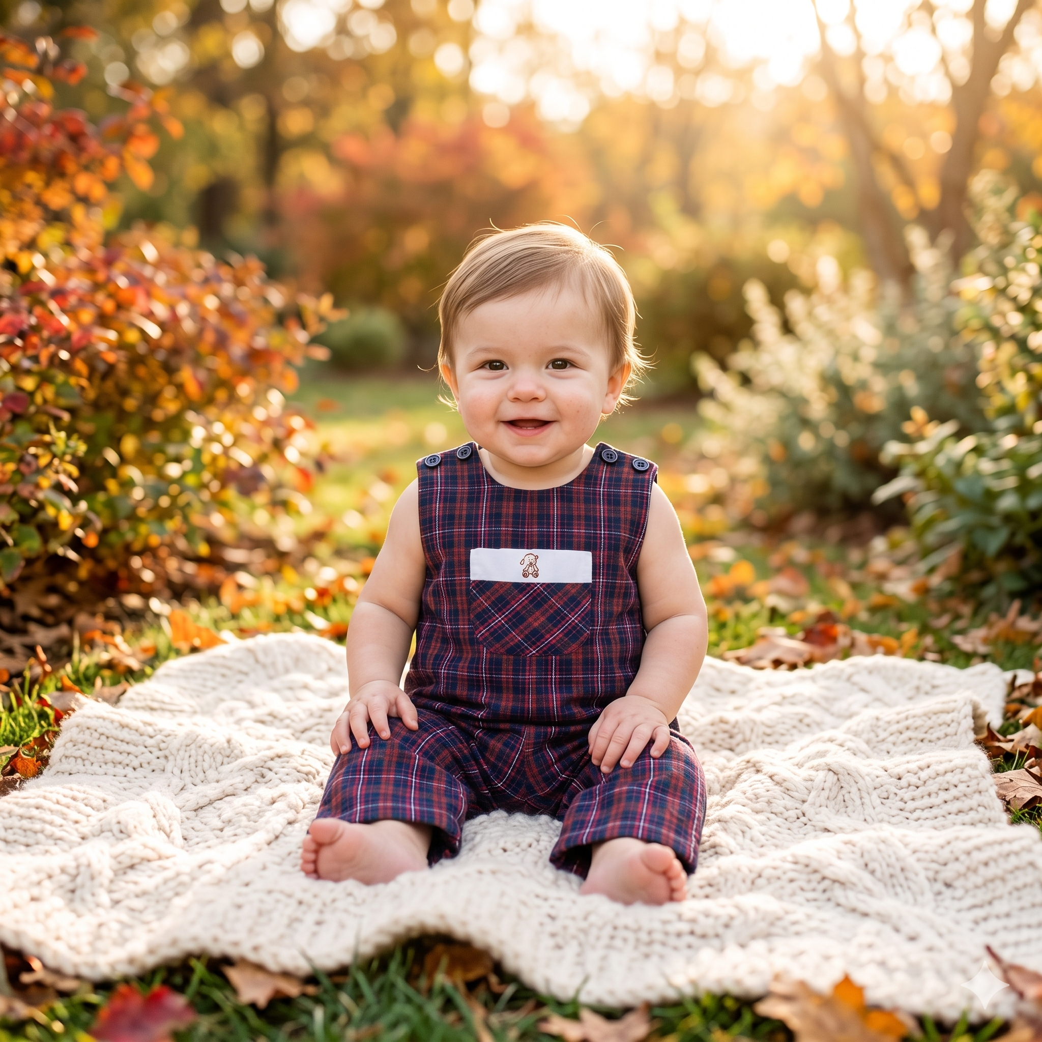 Baby Longall Romper — Sewing Pattern (PDF) | Classic Shoulder-Button Overall NB–4T