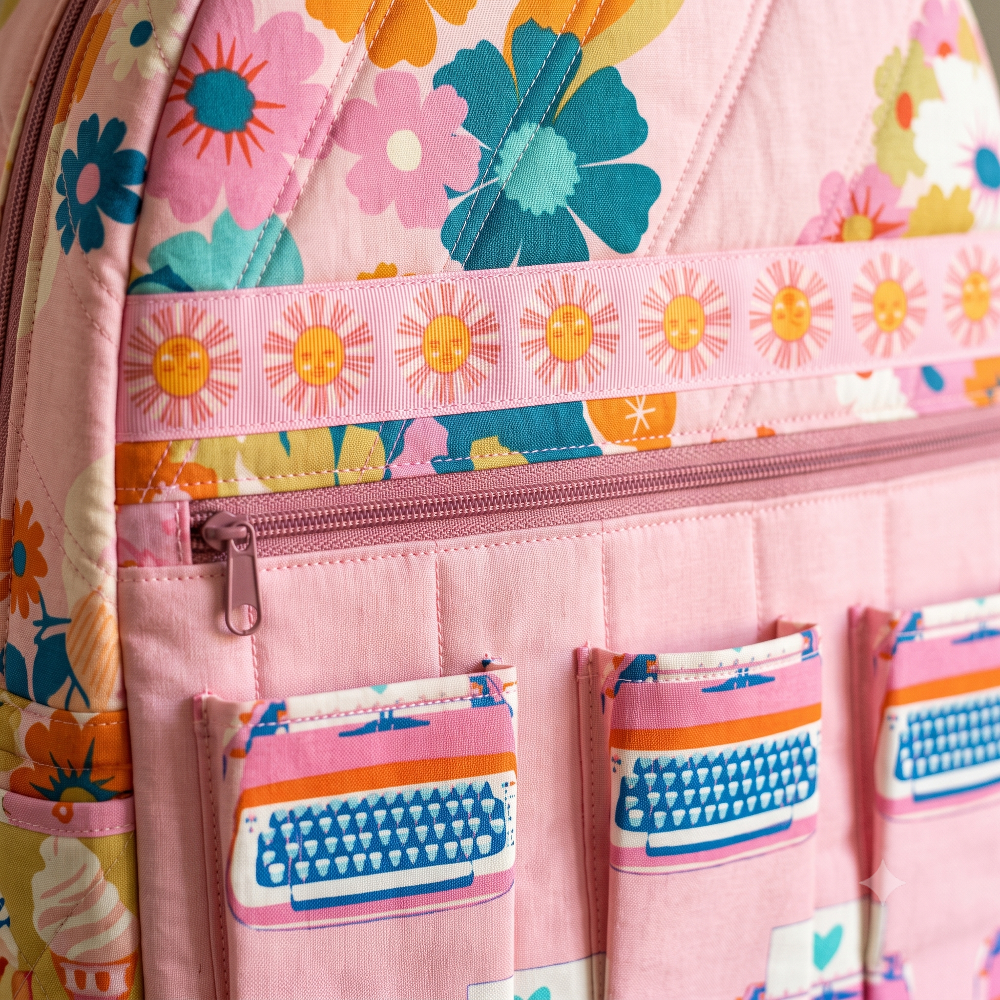 Backpack PDF Sewing Pattern, Quilted Laptop Backpack Pattern, School Bag Sewing Pattern, Travel Backpack Instant Download