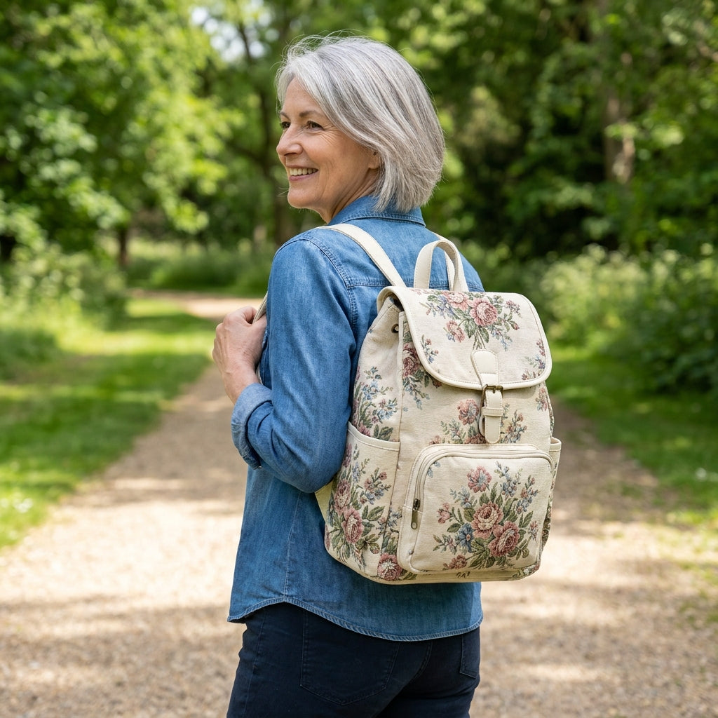Backpack Sewing Pattern PDF | Rio Fully Lined Backpack Pattern with Video, Adjustable Strap Bag, 2 Versions, Intermediate, Instant Download