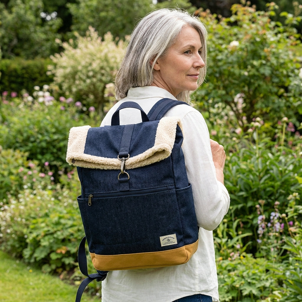 Backpack Sewing Pattern PDF | Rio Fully Lined Backpack Pattern with Video, Adjustable Strap Bag, 2 Versions, Intermediate, Instant Download