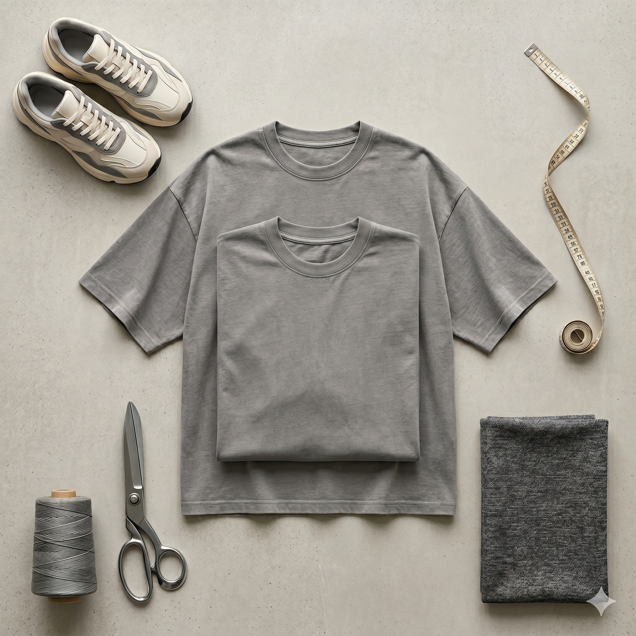 Boxy Fit T Shirt Sewing Pattern PDF, Unisex Oversized Tee Pattern, Youth & Adult Sizes 5XS–5XL, A4 Digital Download, Beginner Friendly
