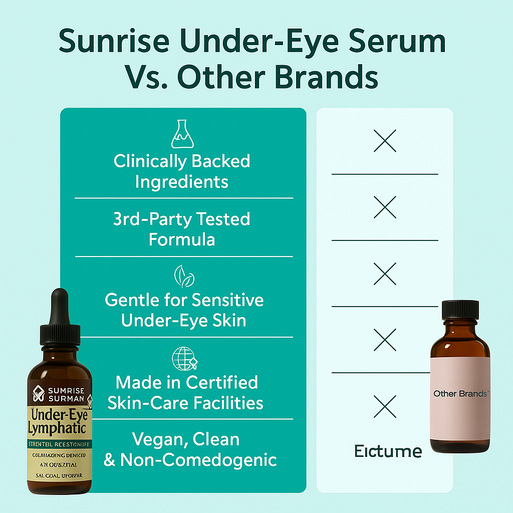 Sunrise – Naturally Activates Drainage to Restore Under-Eye Balance From the Inside Out