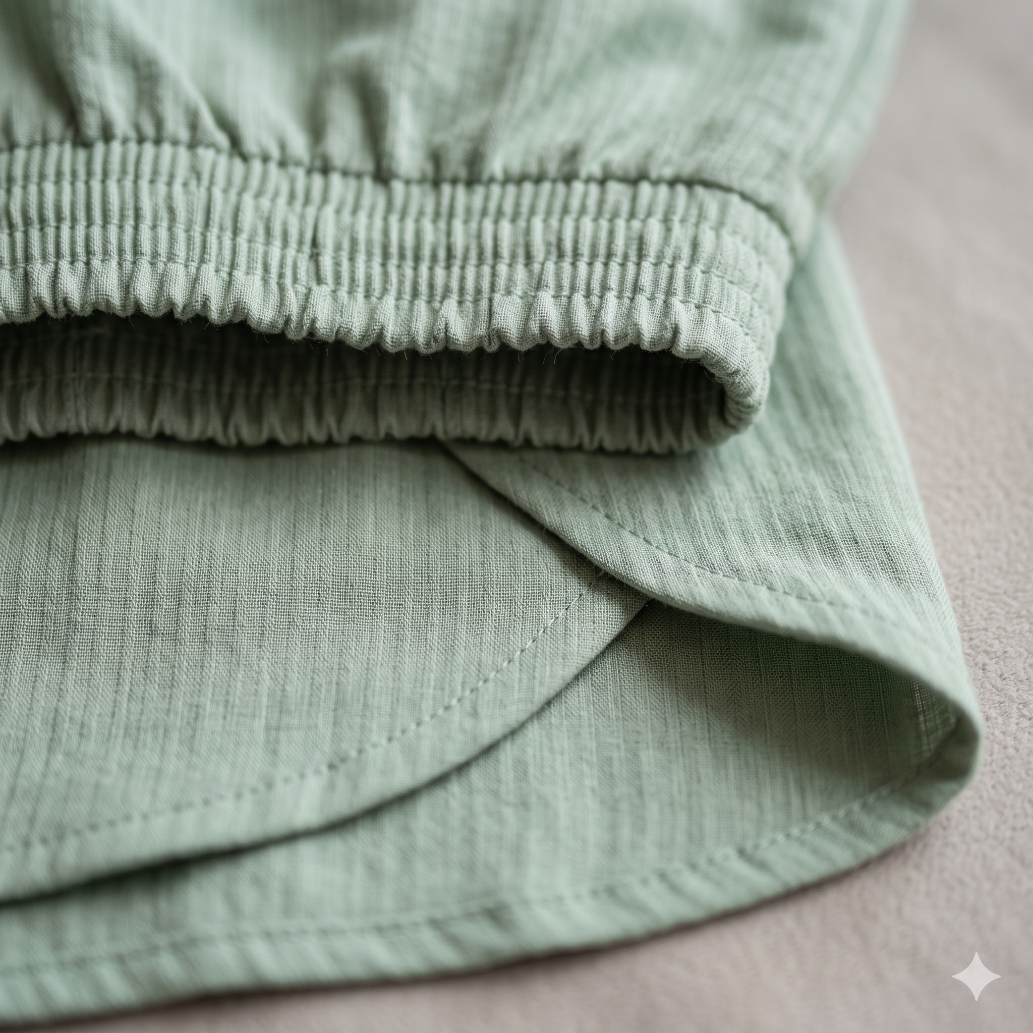 Comfy Lounge Shorts — Sewing Pattern (PDF) | High-Waist Elastic Pajama Shorts