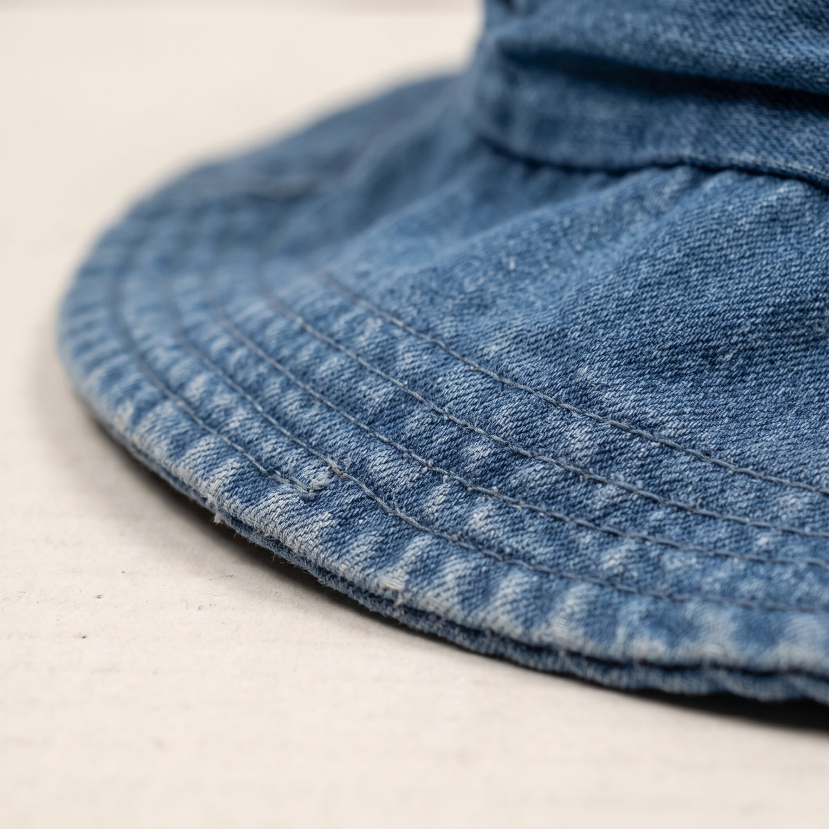 Denim Bucket Hat Pattern, Upcycled Jeans Sun Hat with Ruched Band and Lining, Beginner Sewing Project, PDF