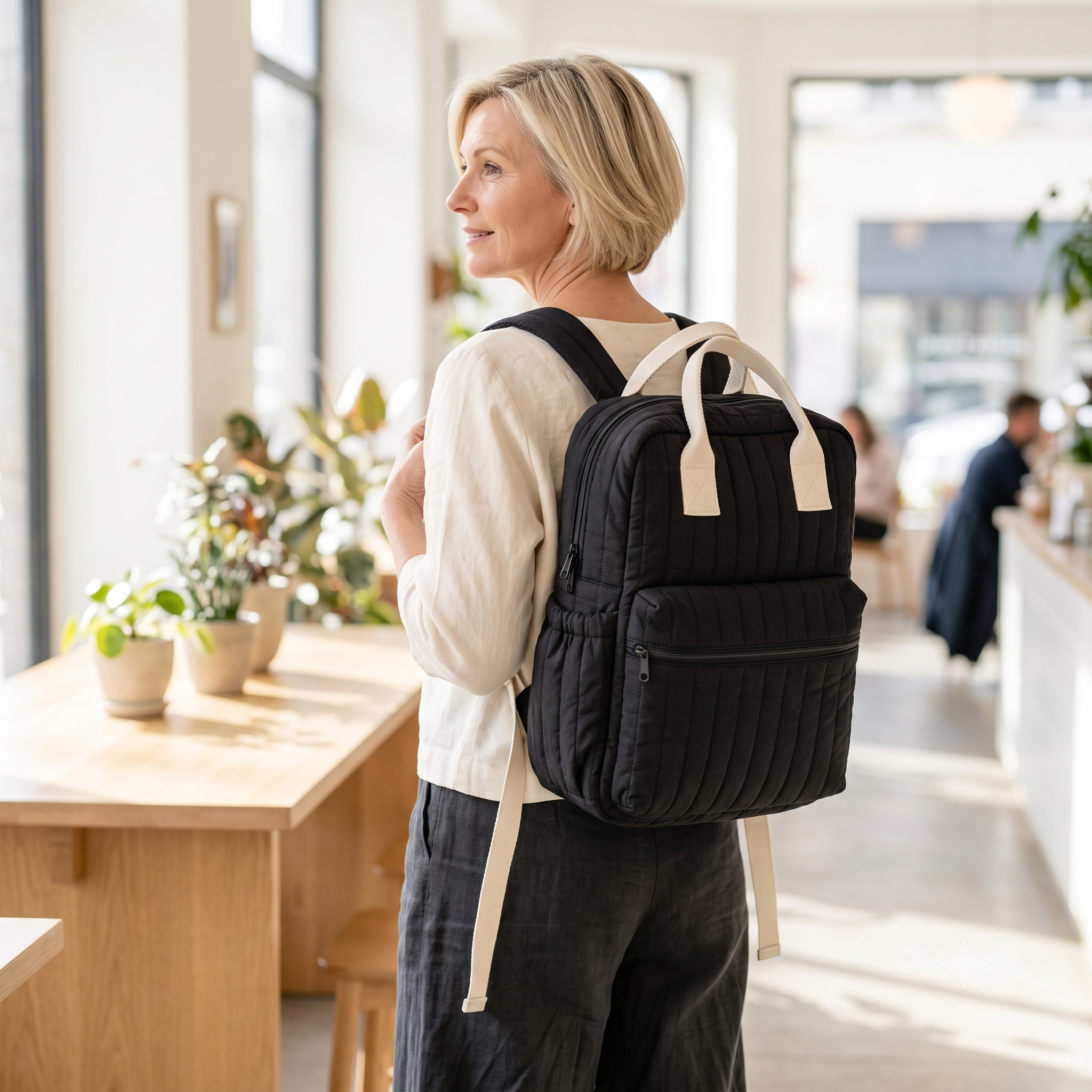 EUGÈNE Backpack Sewing Pattern PDF, Backpack & Shoulder Bag, Three Sizes, Fully Lined, Laptop Pocket, Intermediate to Advanced, Instant Download