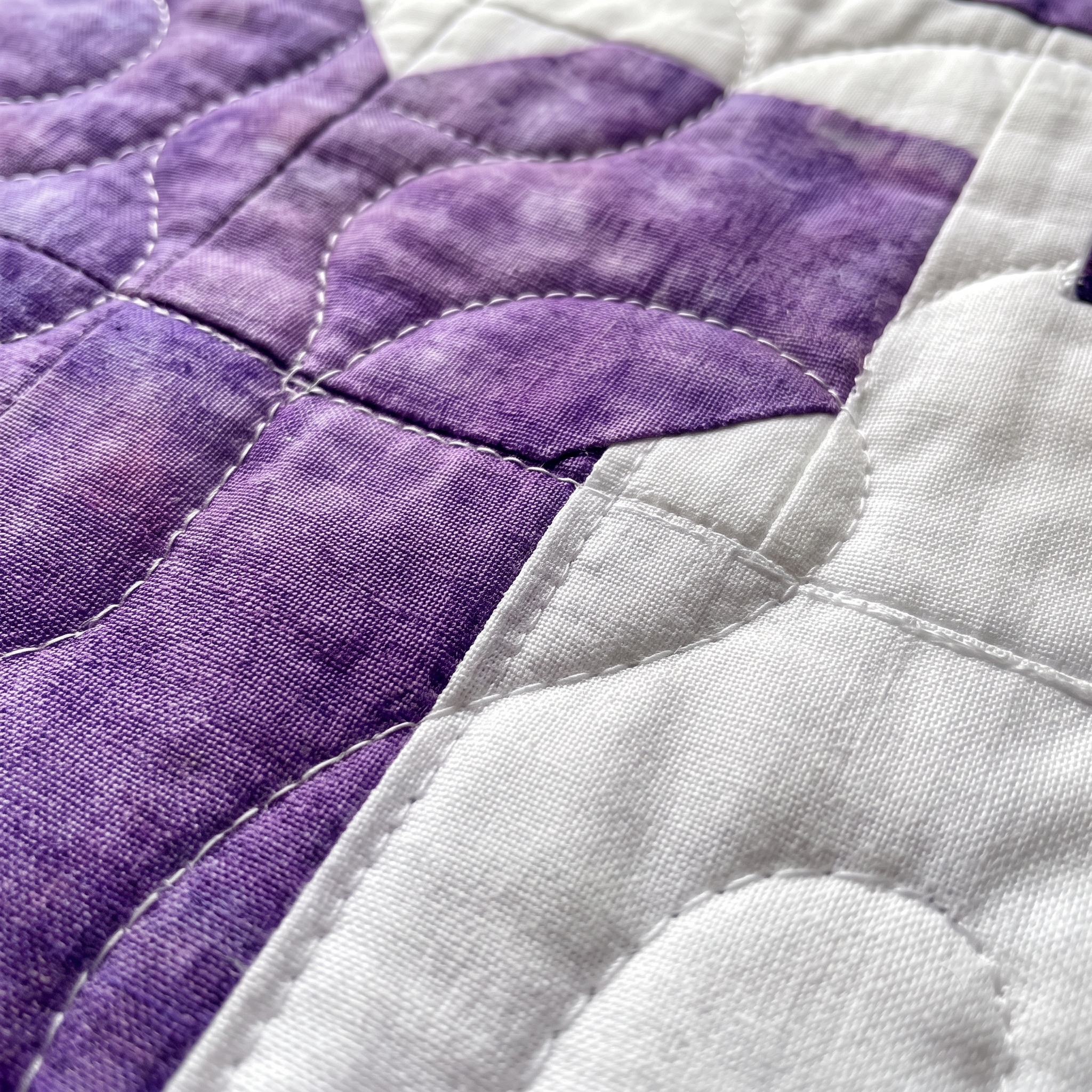 Flower Quilt Pattern PDF | Layer Cake Quilt with Lace Style Border | 60 x 80 inch Throw | Intermediate Quilting Pattern | Instant Download
