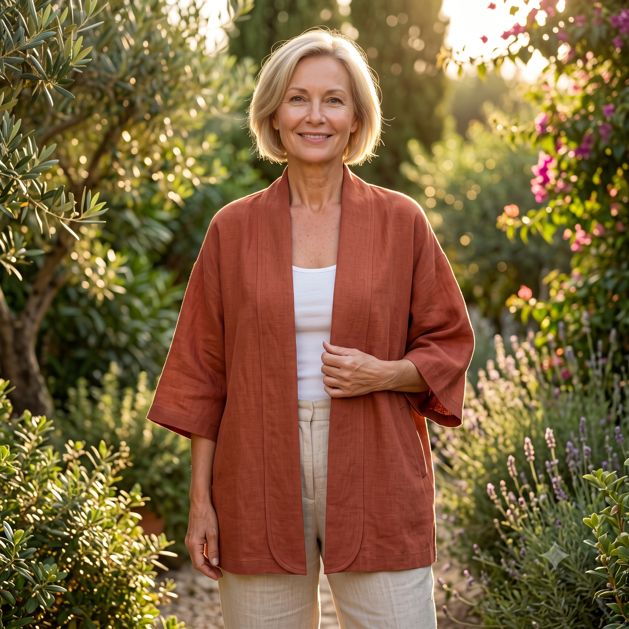 Women's Kimono Shirt Sewing Pattern PDF, Oversized Half Sleeve Top, Kimono Jacket, Relaxed Linen Shirt, Beginner Friendly, Sizes XXS–5XL