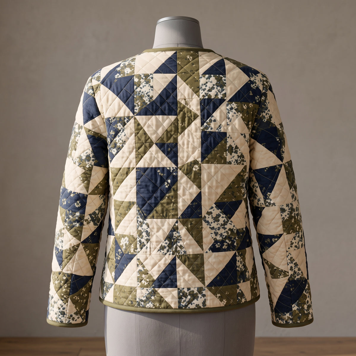 Quilt Jacket PDF Sewing Pattern | Patchwork Quilted Coat, XS-3XL, A0 A4 US Letter | Instant Download