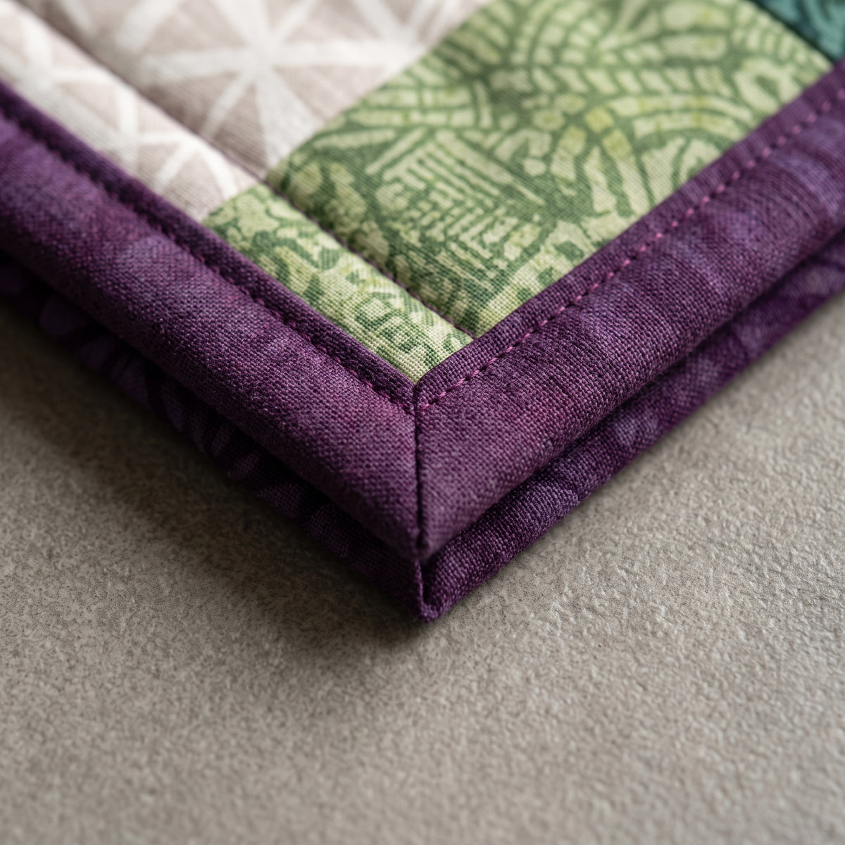 Modern Plaid Quilt Pattern PDF, 60x60 Throw, Fat Quarter Friendly