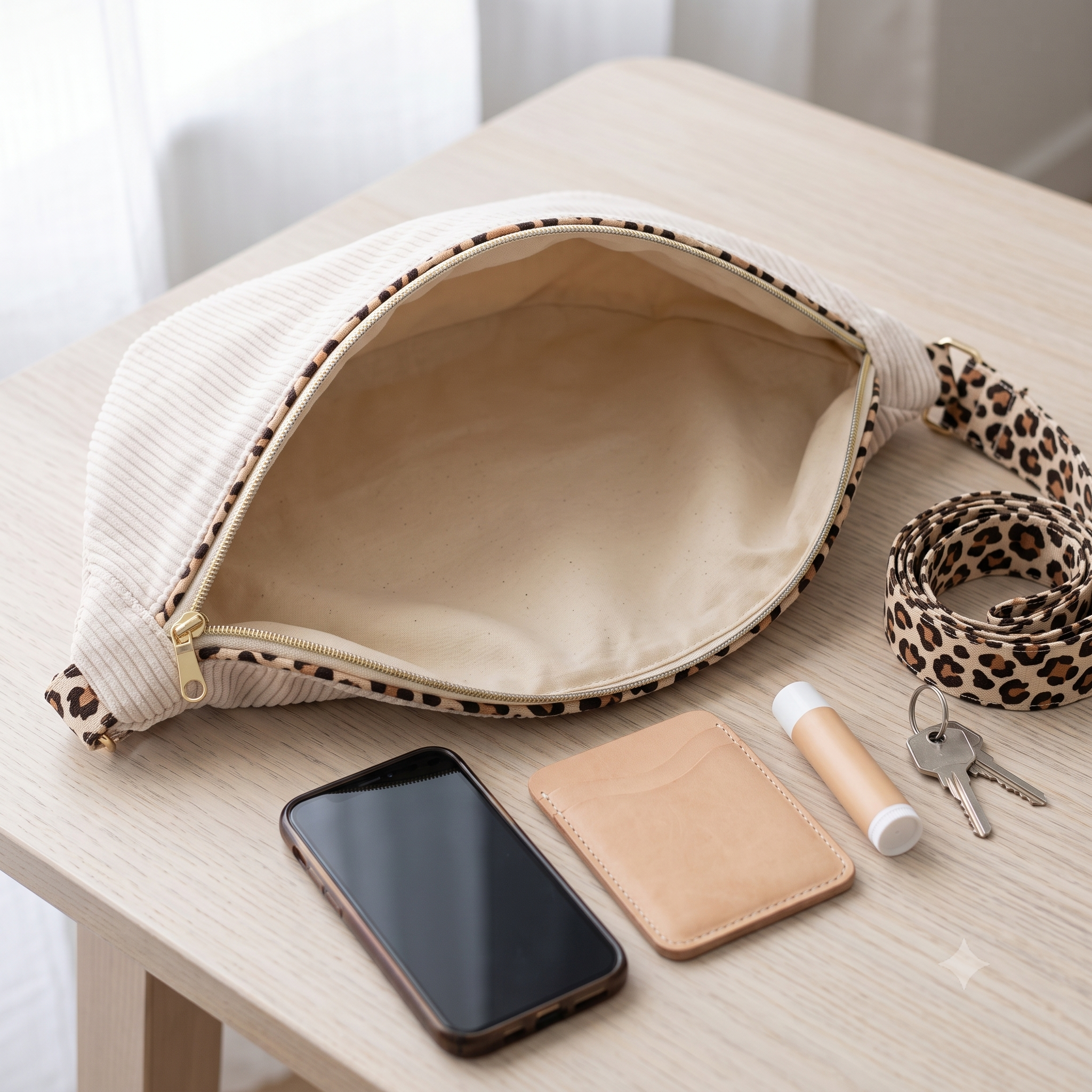 Coco Belt Bag Sewing Pattern | Crossbody Fanny Pack PDF | Every Step Photographed | 15" x 6¾" | A4, A0 & US Letter