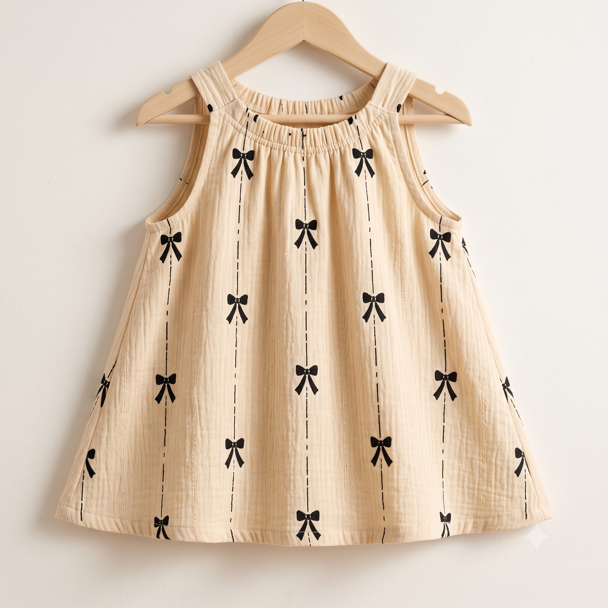 Girls Summer Outfit Sewing Tutorial PDF | Swing Top and Wide Leg Pants Set Size 5 | Beginner Kids Sewing | Instant Download