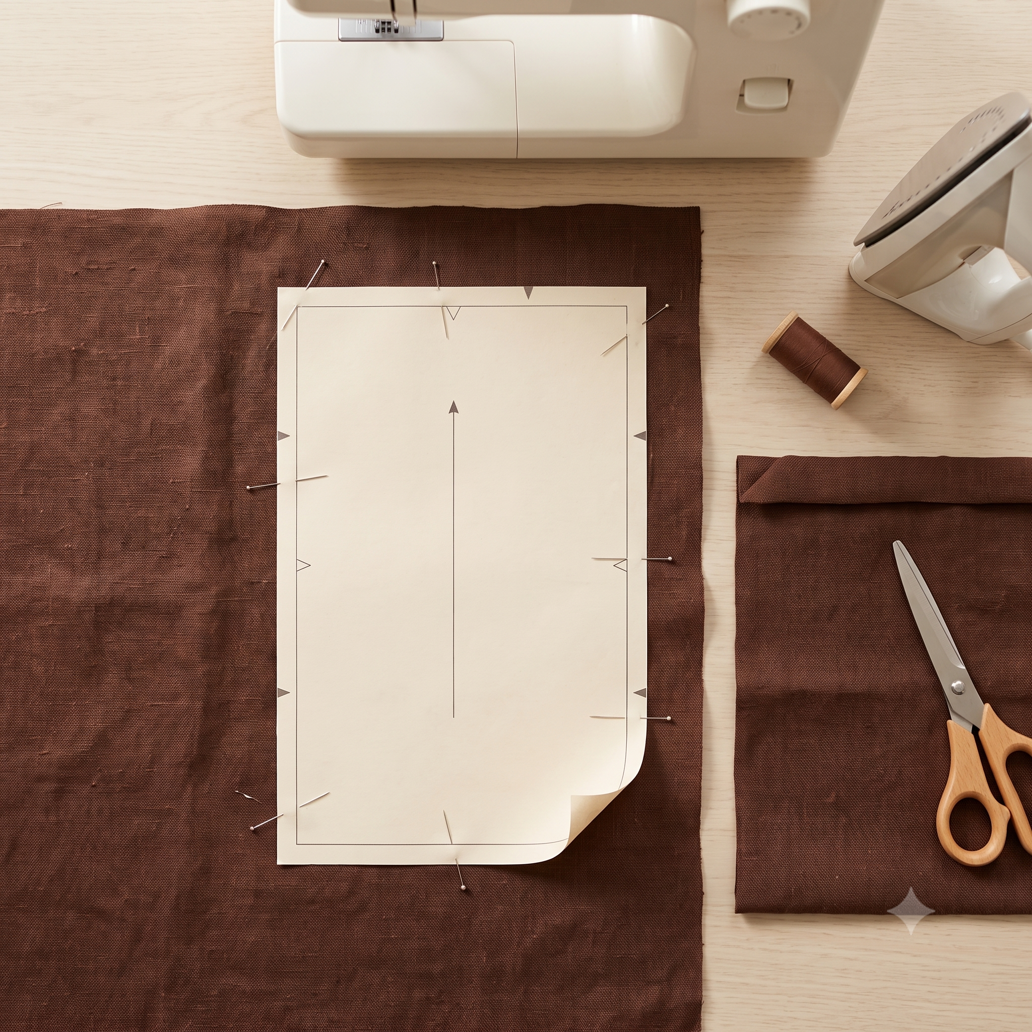 The Linen Boxy Top — PDF Sewing Pattern | With or Without Pocket | Sizes S-3XL