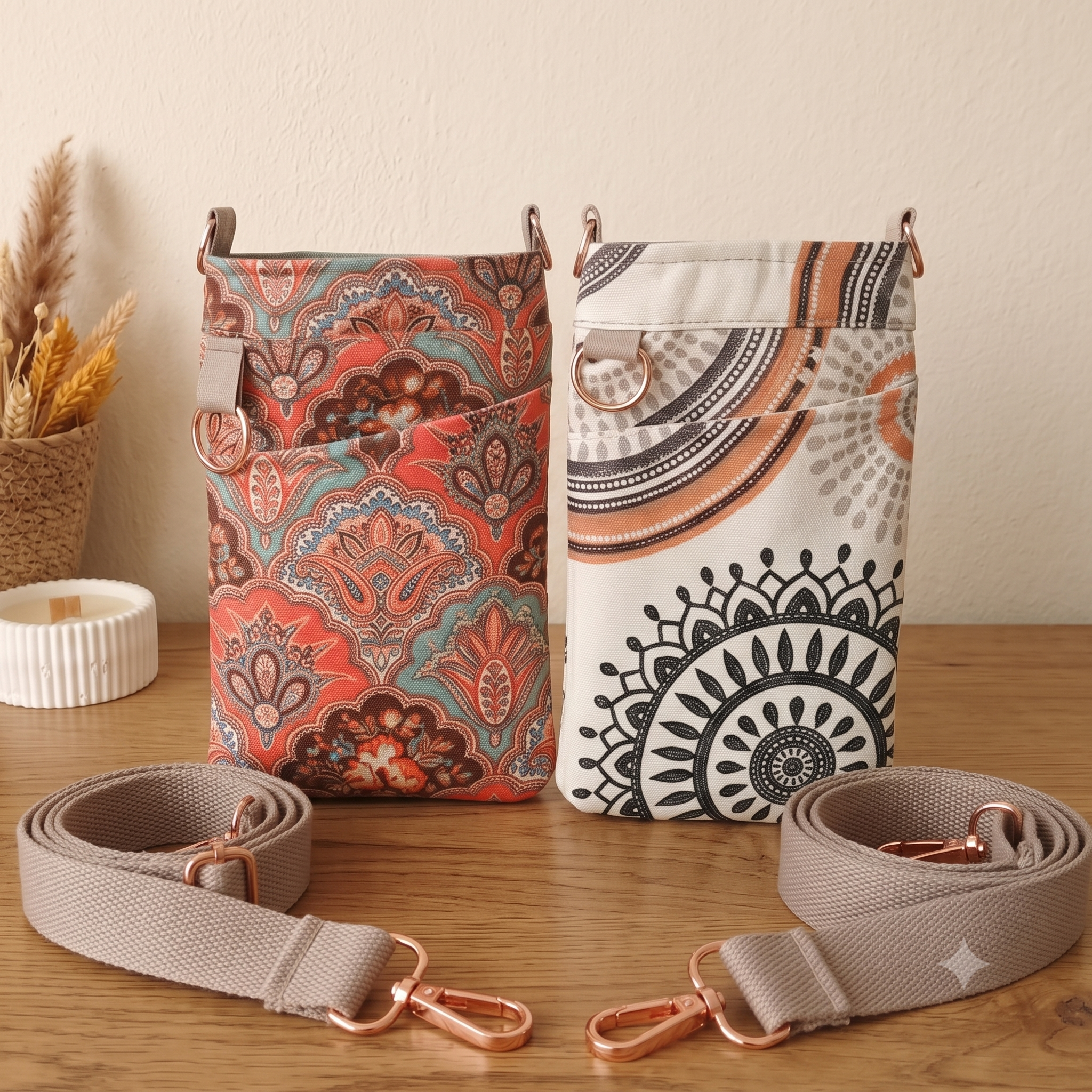Phone Sling Bag PDF Sewing Pattern | Crossbody Phone Purse with Pocket | Beginner Bag Pattern | Instant Download A4 US Letter