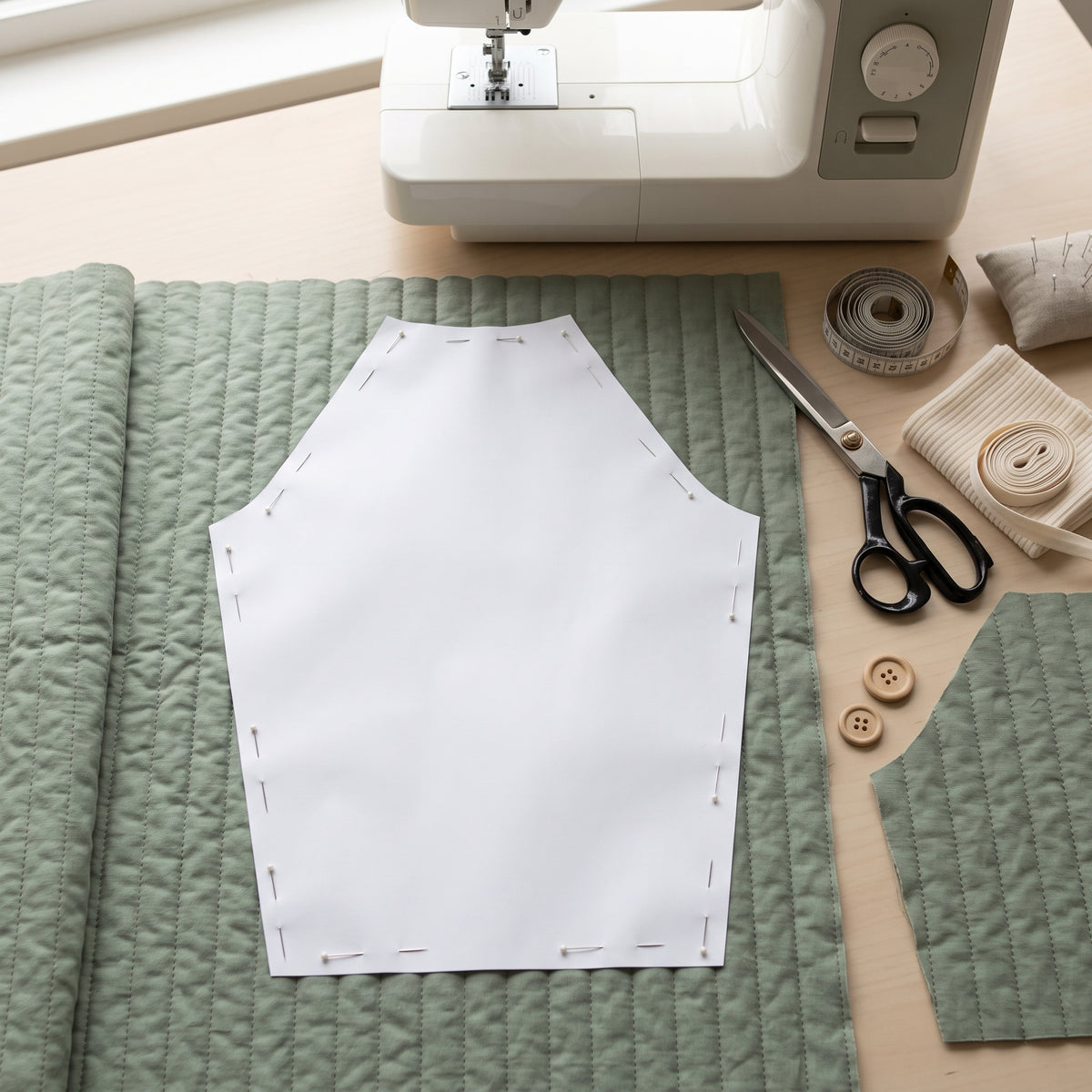 Kids Quilted Jacket Sewing Pattern | Unisex Raglan Jacket, Ages 1 to 12 | Bias Bound Edges, No Serger Needed | Instant PDF